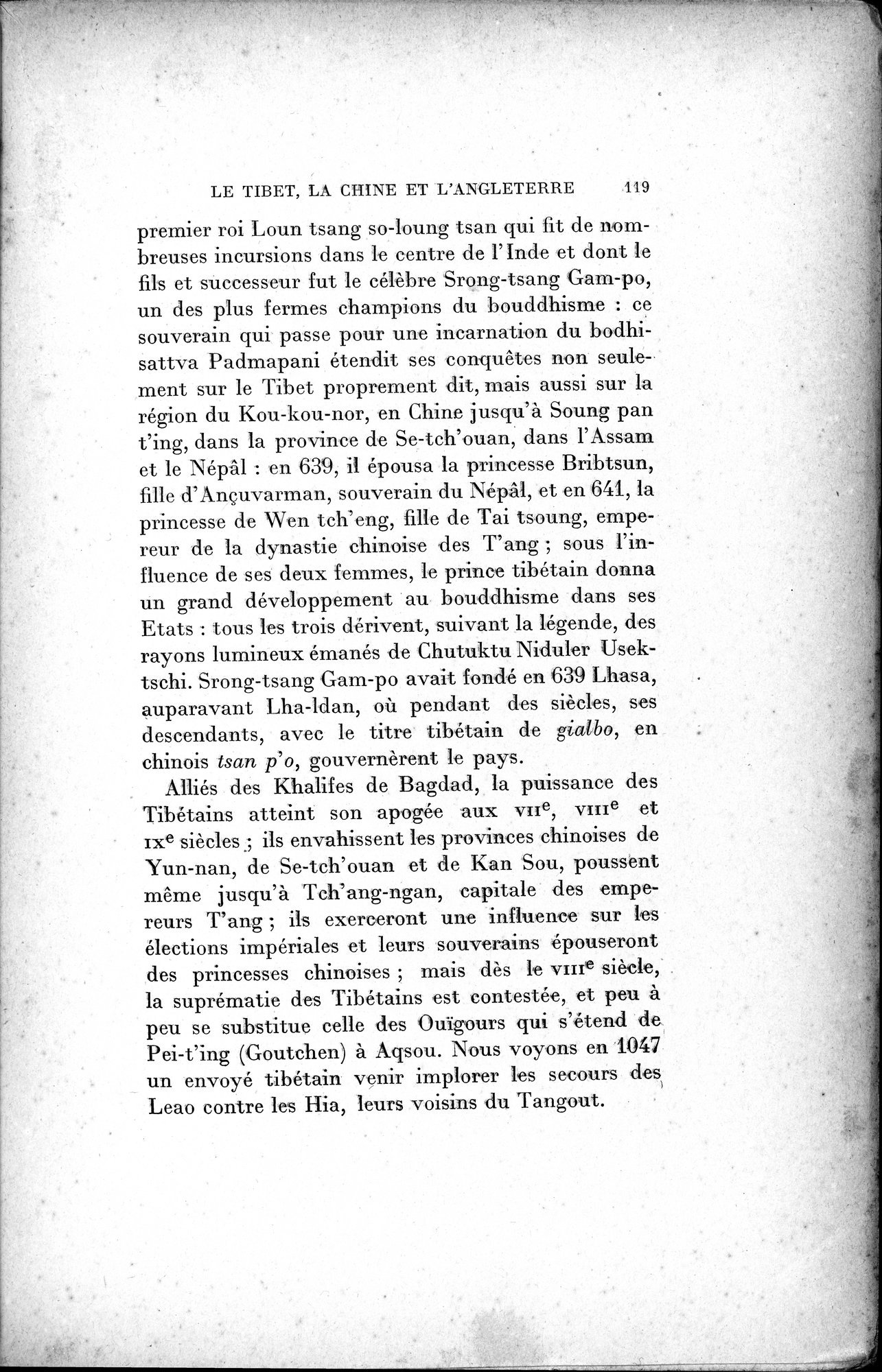 Mélanges d'Histoire et de Géographie Orientales : vol.2 / 127 ページ（白黒高解像度画像）