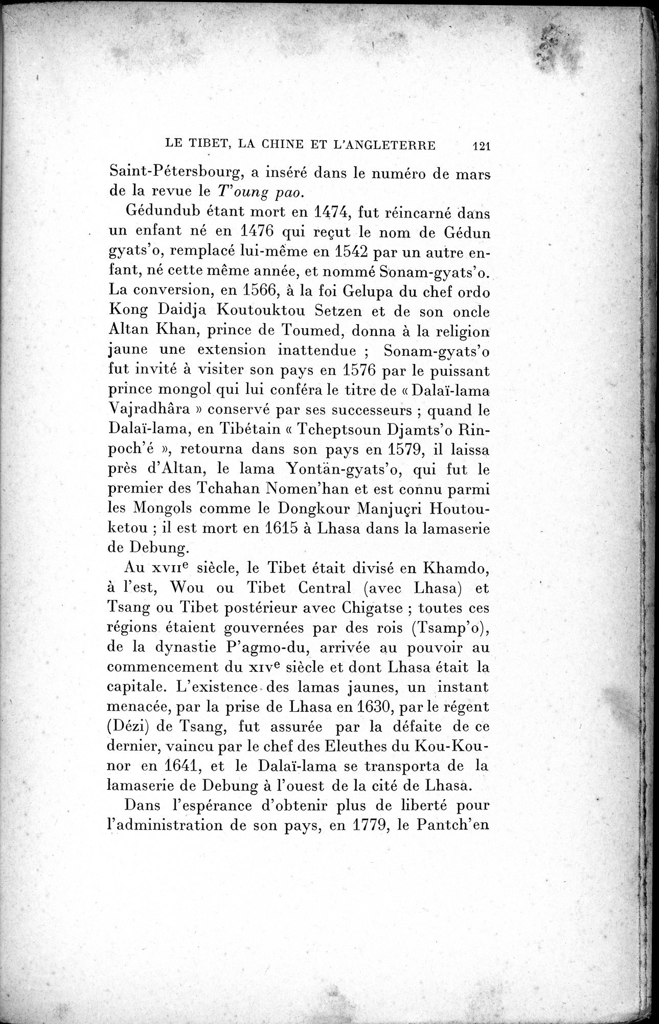 Mélanges d'Histoire et de Géographie Orientales : vol.2 / 129 ページ（白黒高解像度画像）