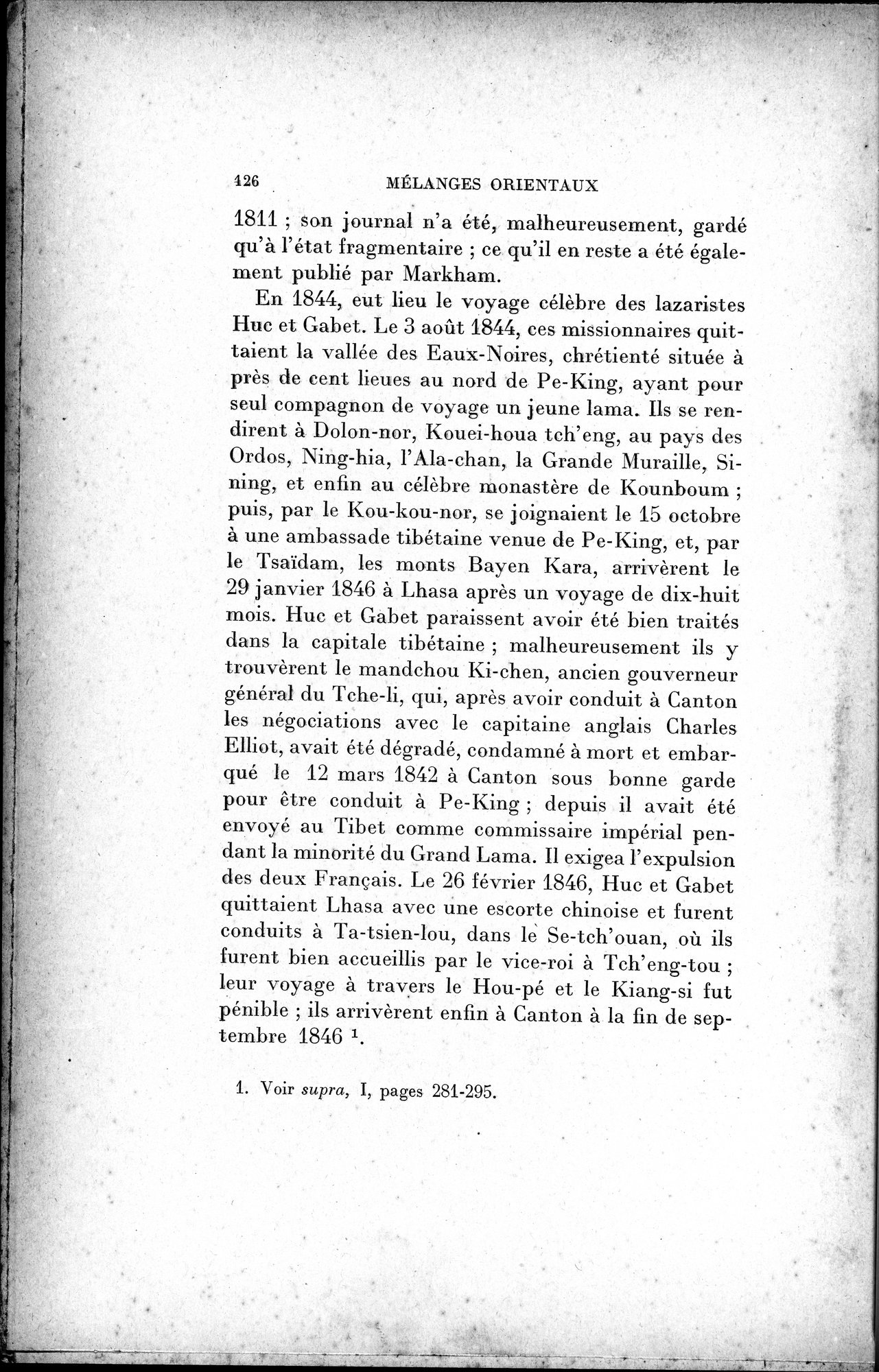 Mélanges d'Histoire et de Géographie Orientales : vol.2 / 134 ページ（白黒高解像度画像）