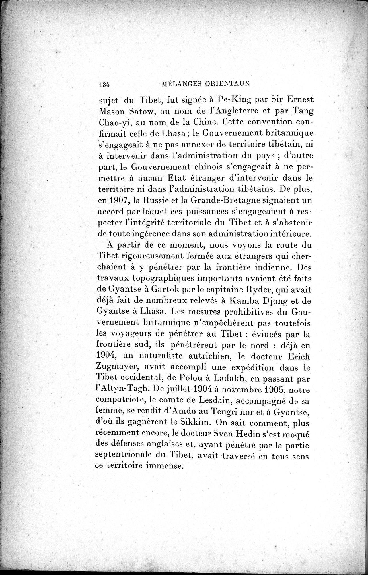Mélanges d'Histoire et de Géographie Orientales : vol.2 / 142 ページ（白黒高解像度画像）