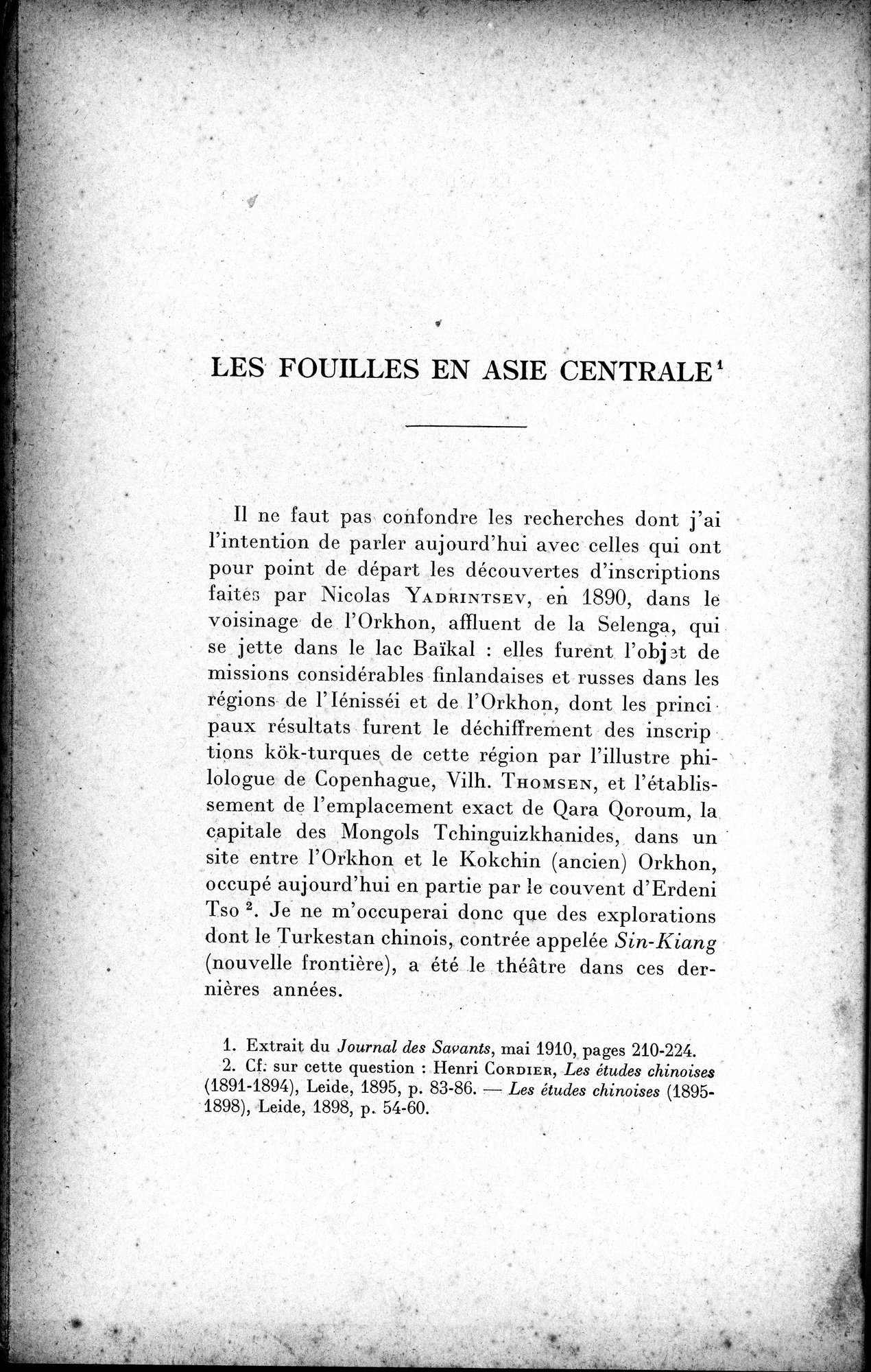 Mélanges d'Histoire et de Géographie Orientales : vol.2 / 148 ページ（白黒高解像度画像）