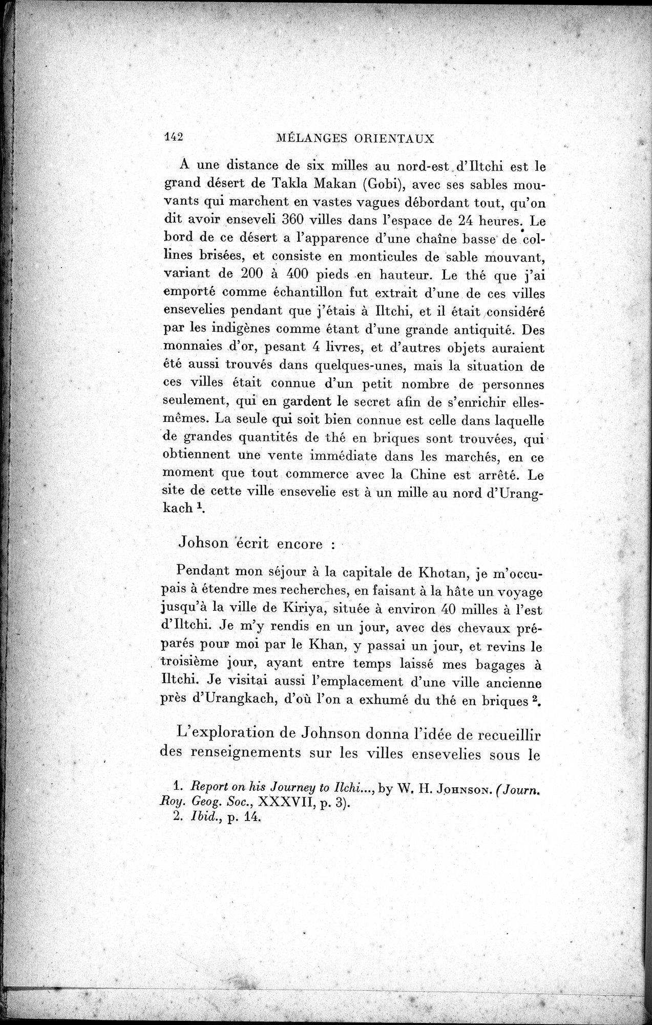 Mélanges d'Histoire et de Géographie Orientales : vol.2 / 150 ページ（白黒高解像度画像）