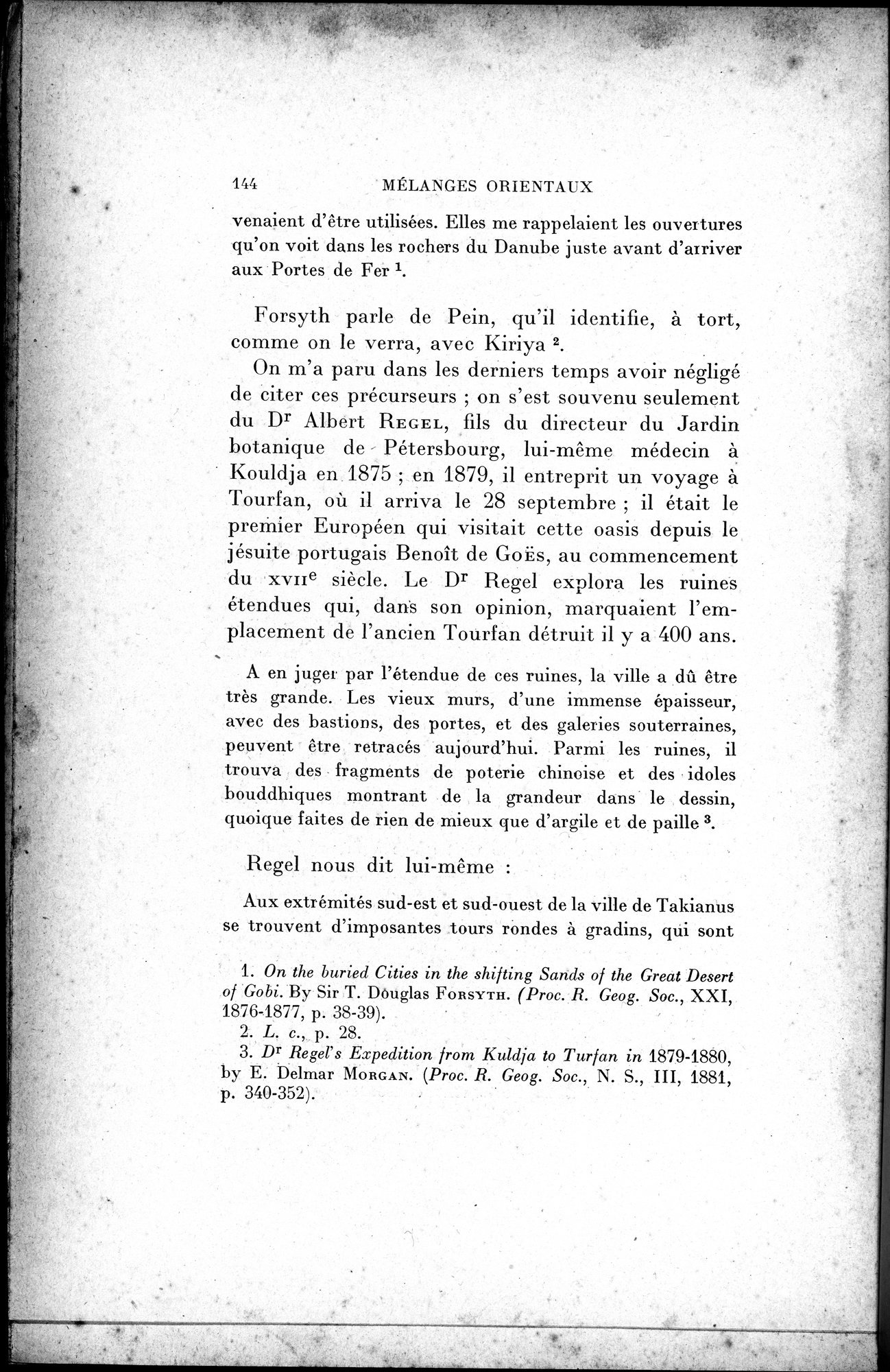 Mélanges d'Histoire et de Géographie Orientales : vol.2 / 152 ページ（白黒高解像度画像）