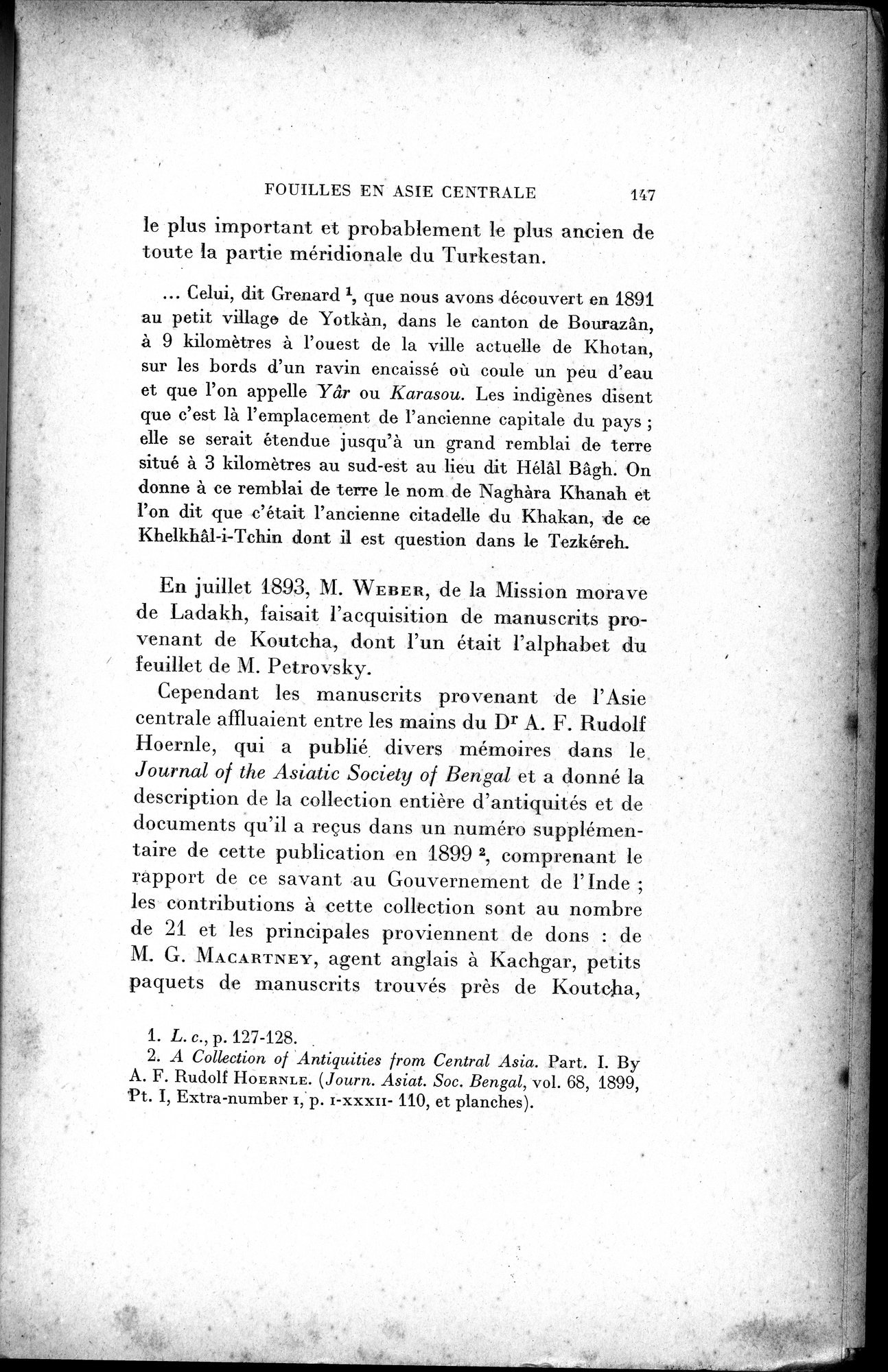 Mélanges d'Histoire et de Géographie Orientales : vol.2 / 155 ページ（白黒高解像度画像）