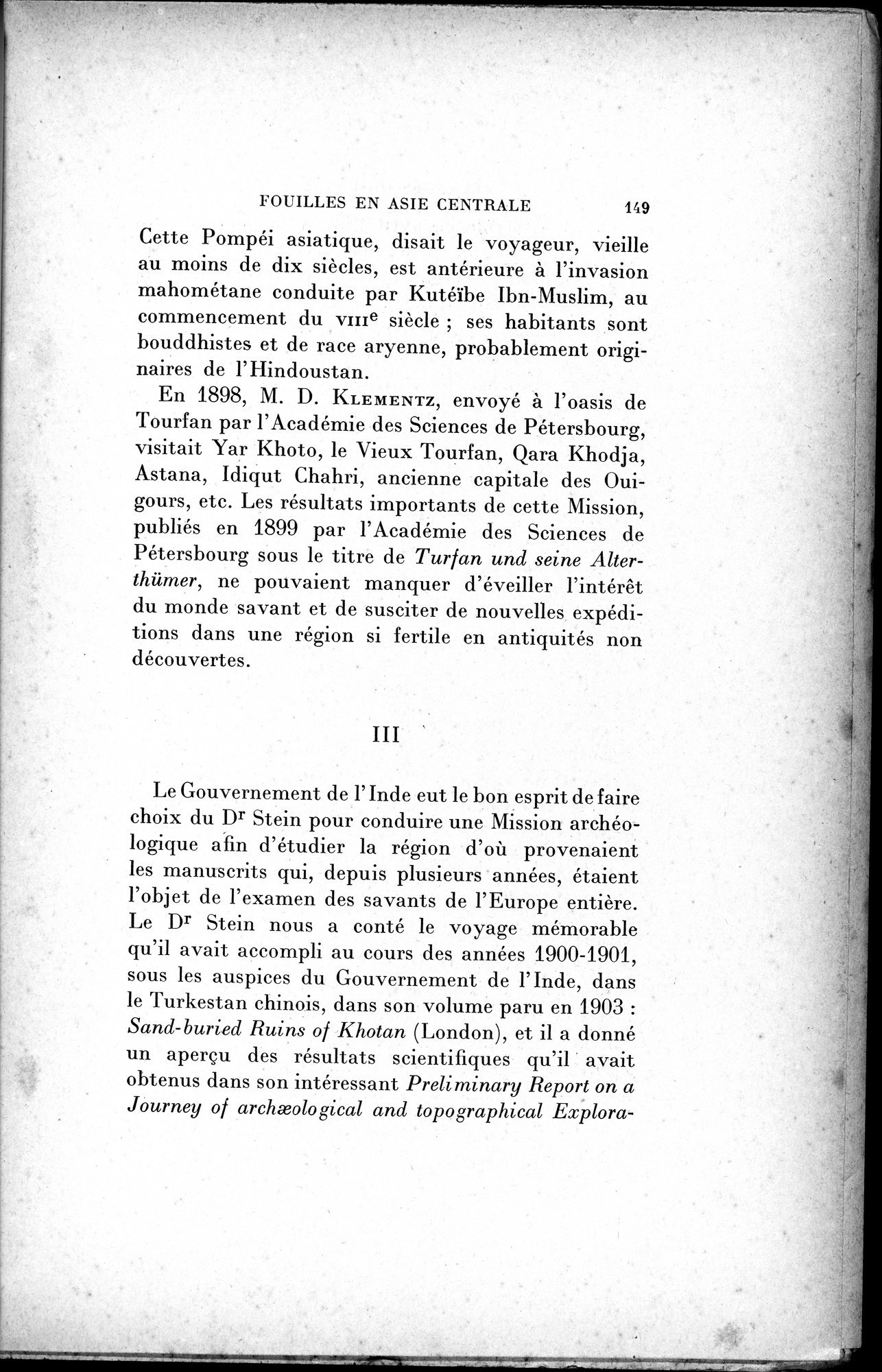 Mélanges d'Histoire et de Géographie Orientales : vol.2 / 157 ページ（白黒高解像度画像）