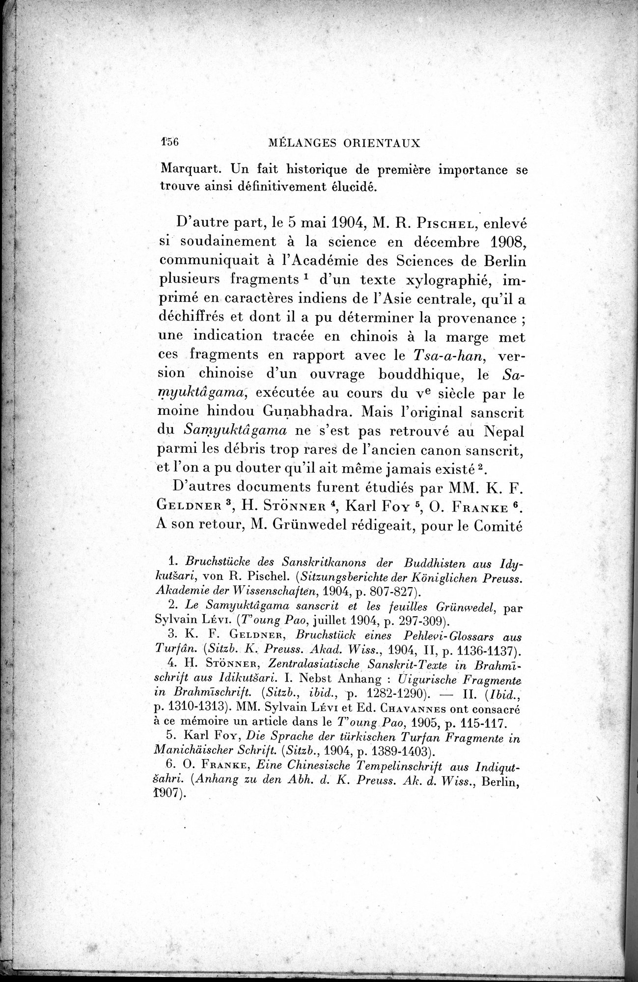 Mélanges d'Histoire et de Géographie Orientales : vol.2 / 164 ページ（白黒高解像度画像）