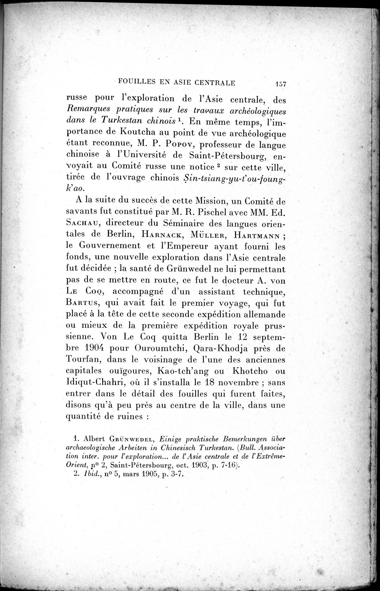 Mélanges d'Histoire et de Géographie Orientales : vol.2 / 165 ページ（白黒高解像度画像）