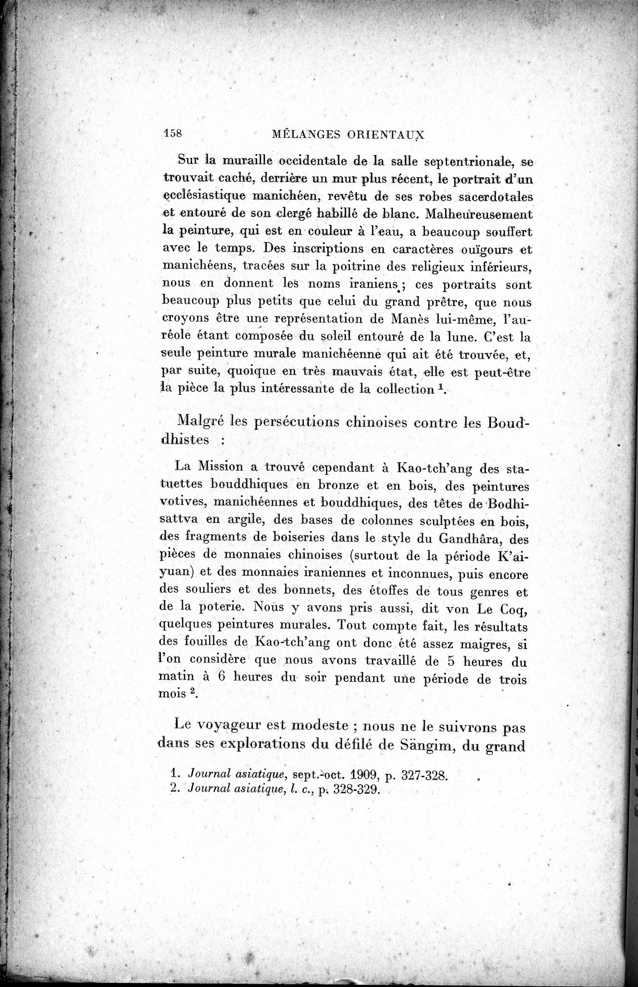 Mélanges d'Histoire et de Géographie Orientales : vol.2 / 166 ページ（白黒高解像度画像）