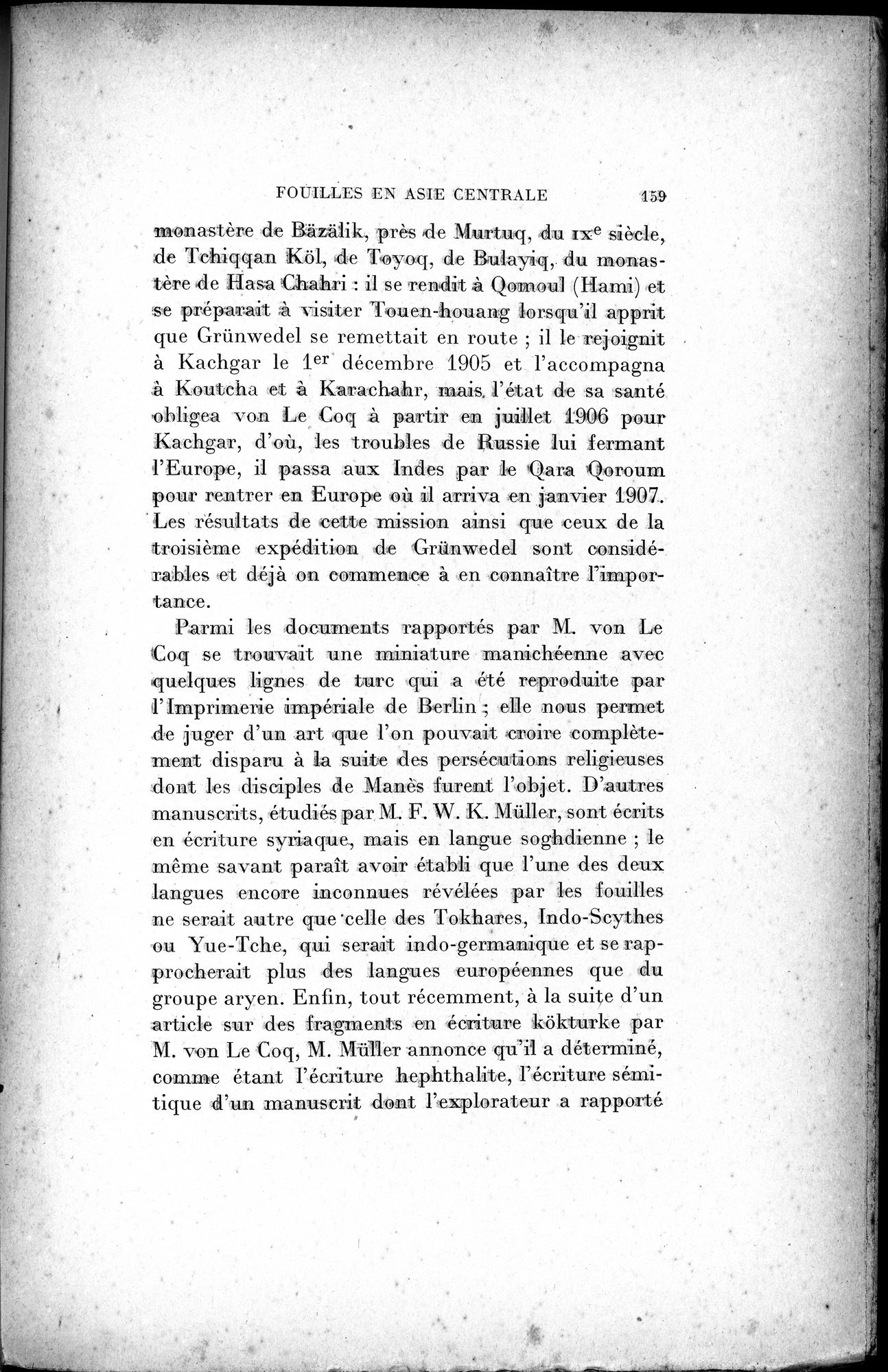 Mélanges d'Histoire et de Géographie Orientales : vol.2 / 167 ページ（白黒高解像度画像）