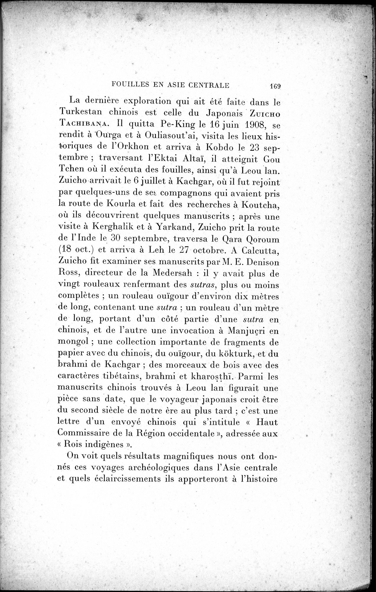 Mélanges d'Histoire et de Géographie Orientales : vol.2 / 177 ページ（白黒高解像度画像）