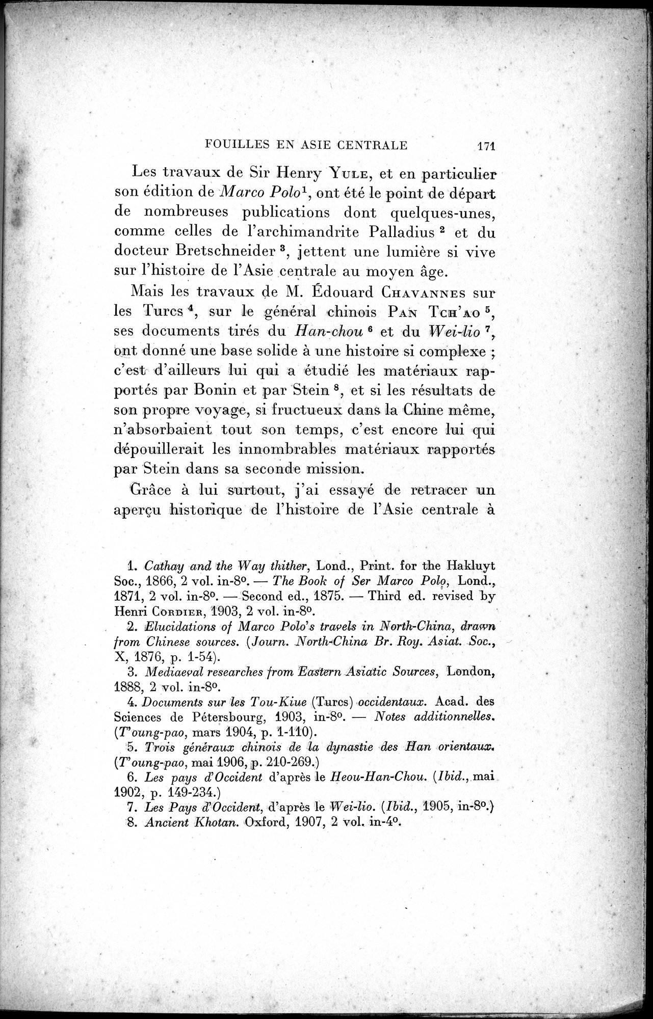 Mélanges d'Histoire et de Géographie Orientales : vol.2 / 179 ページ（白黒高解像度画像）