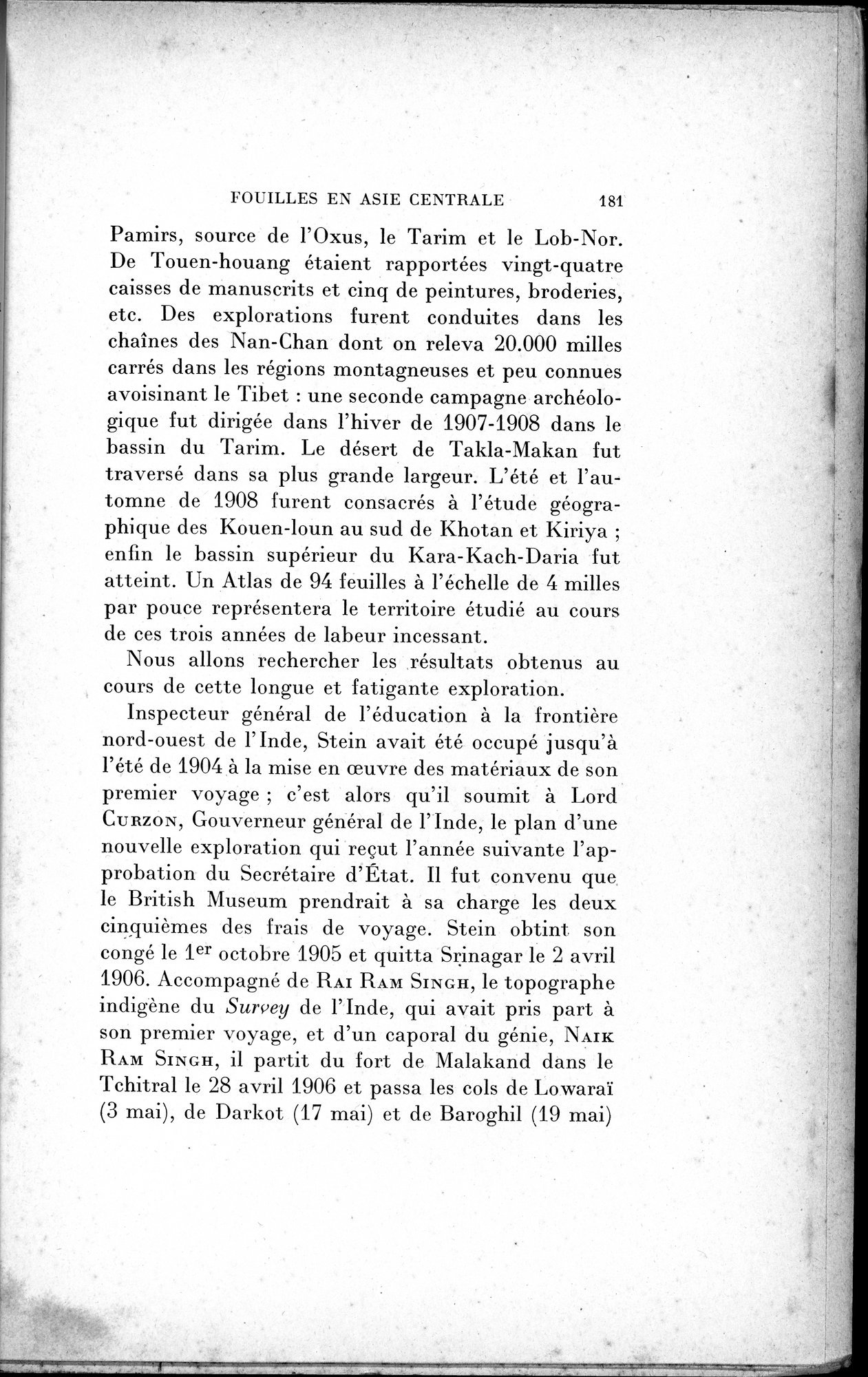 Mélanges d'Histoire et de Géographie Orientales : vol.2 / 189 ページ（白黒高解像度画像）