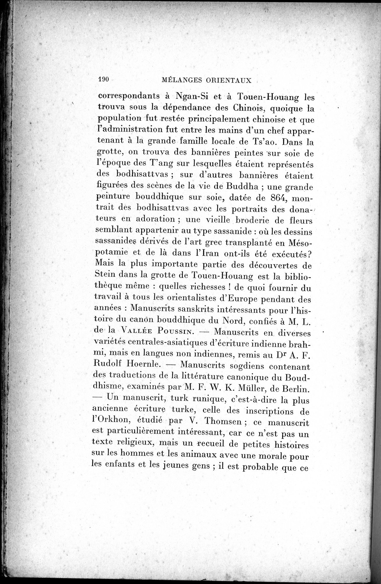 Mélanges d'Histoire et de Géographie Orientales : vol.2 / 198 ページ（白黒高解像度画像）