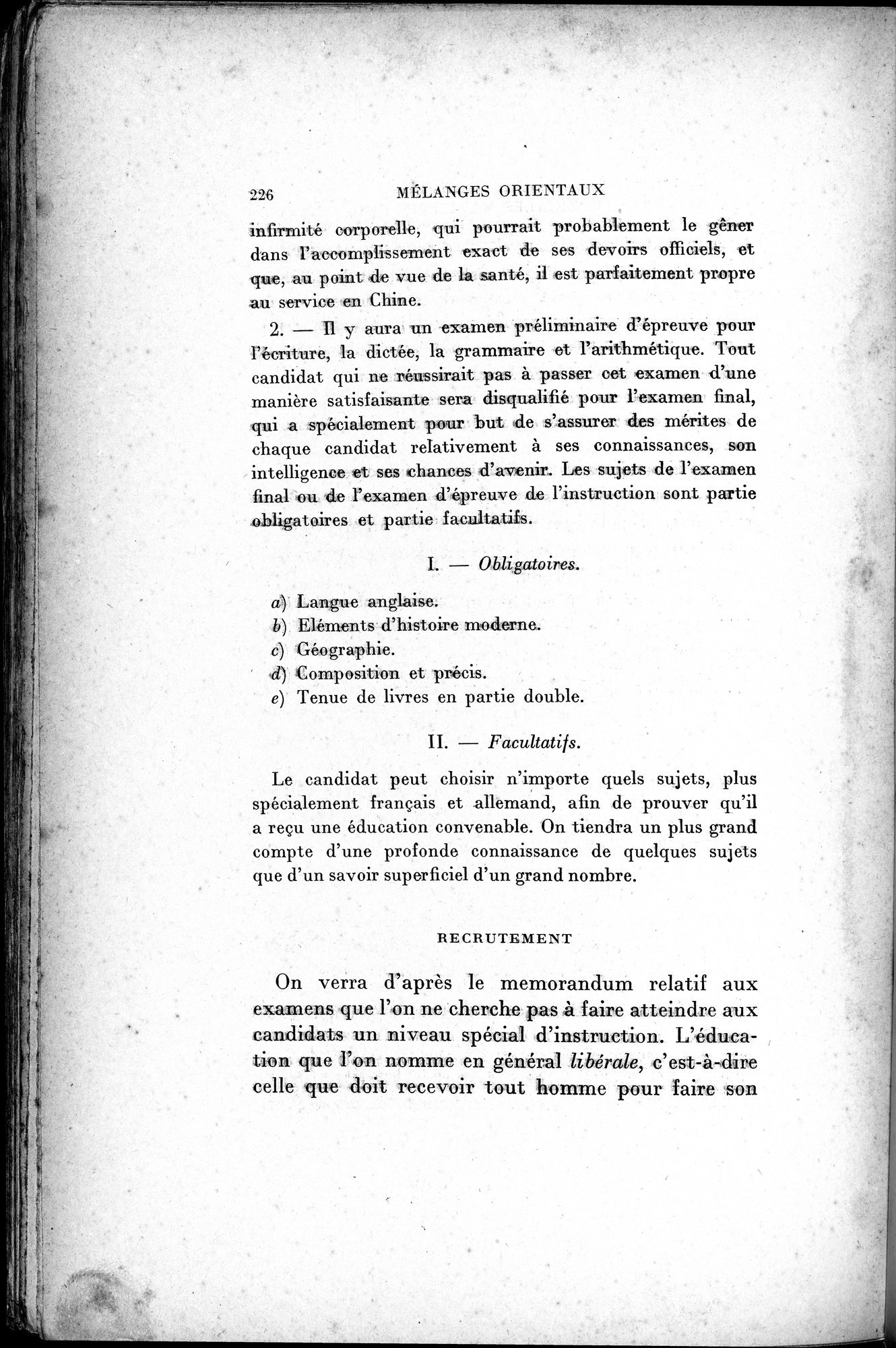 Mélanges d'Histoire et de Géographie Orientales : vol.2 / 234 ページ（白黒高解像度画像）
