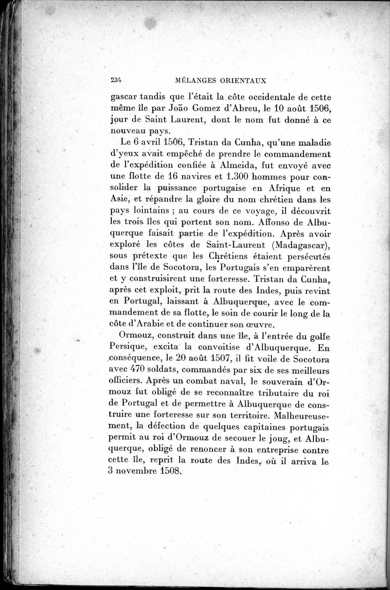 Mélanges d'Histoire et de Géographie Orientales : vol.2 / 242 ページ（白黒高解像度画像）