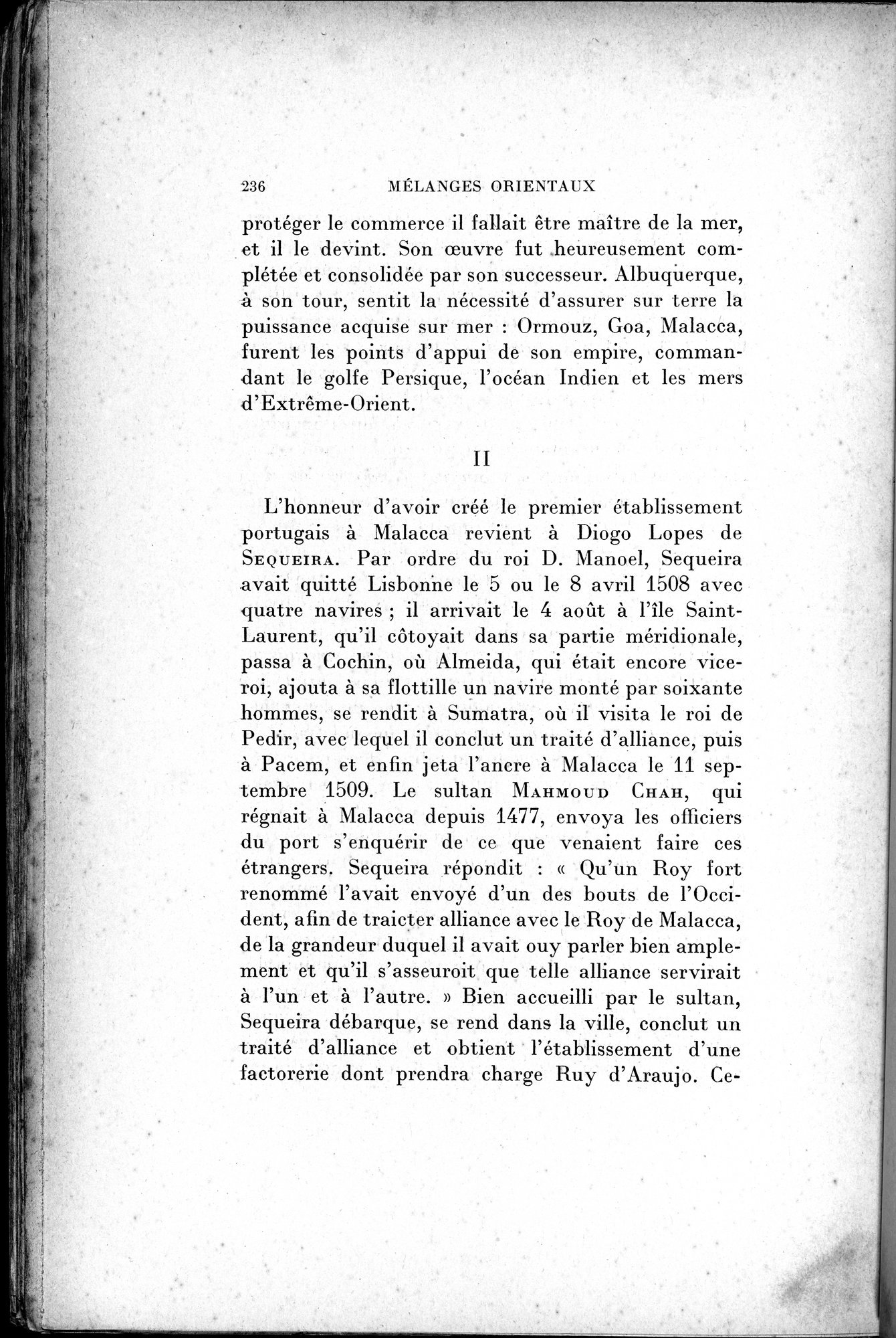 Mélanges d'Histoire et de Géographie Orientales : vol.2 / 244 ページ（白黒高解像度画像）