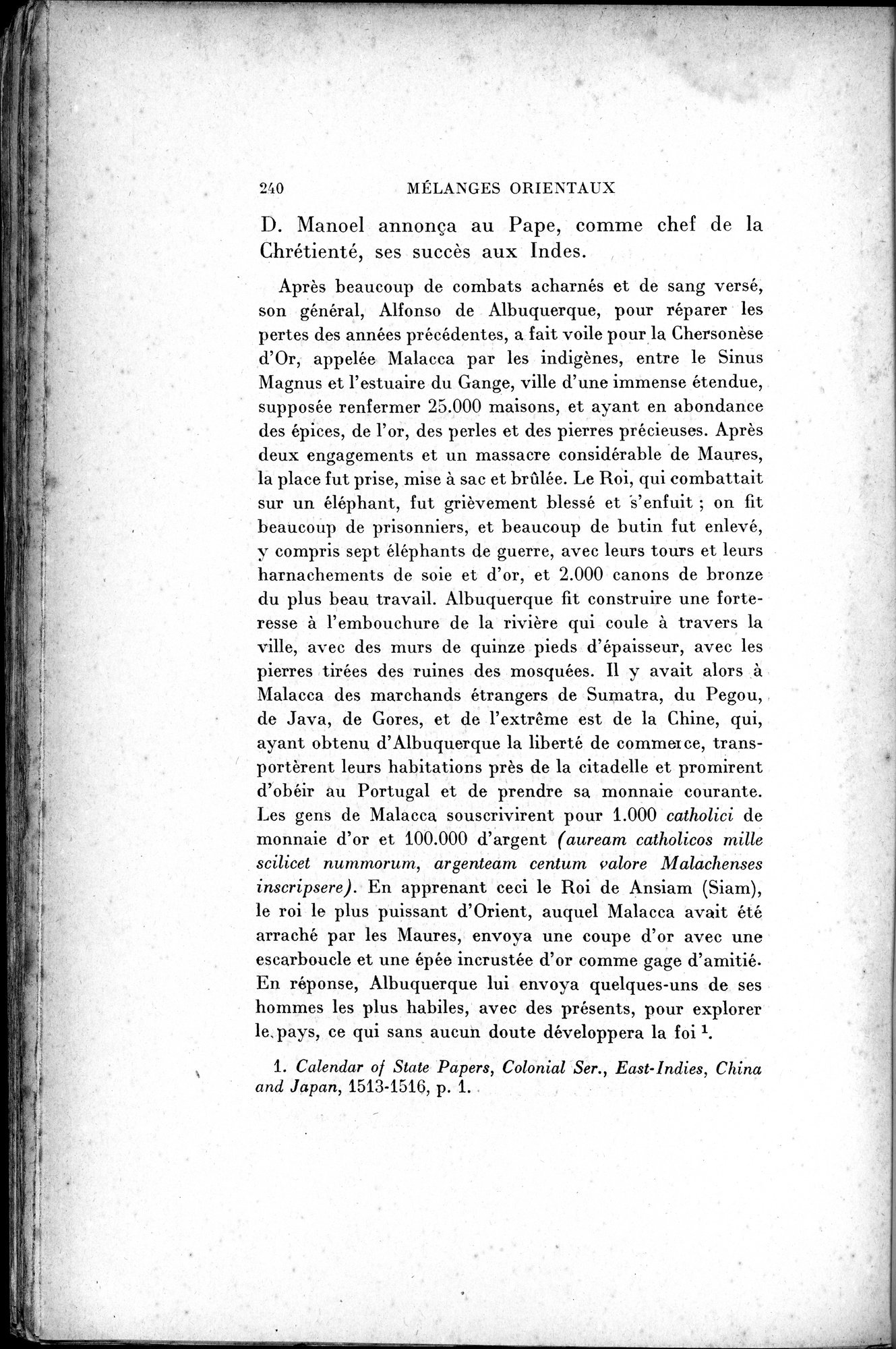 Mélanges d'Histoire et de Géographie Orientales : vol.2 / 248 ページ（白黒高解像度画像）