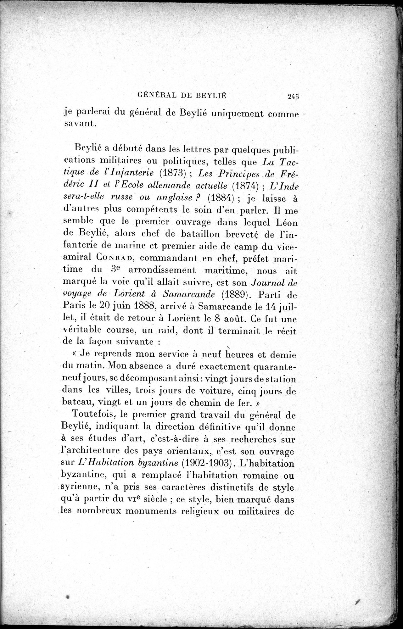 Mélanges d'Histoire et de Géographie Orientales : vol.2 / 253 ページ（白黒高解像度画像）