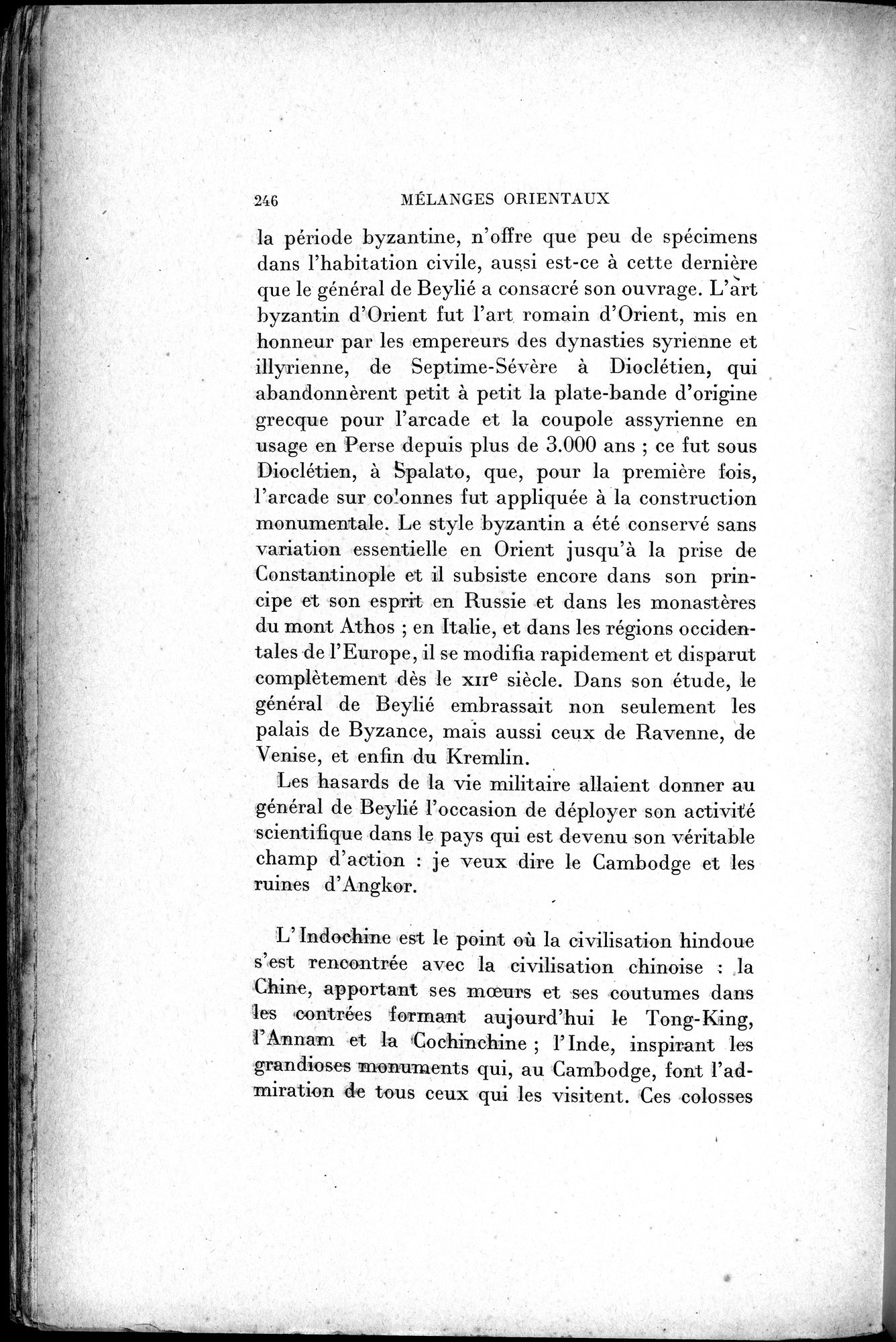 Mélanges d'Histoire et de Géographie Orientales : vol.2 / 254 ページ（白黒高解像度画像）