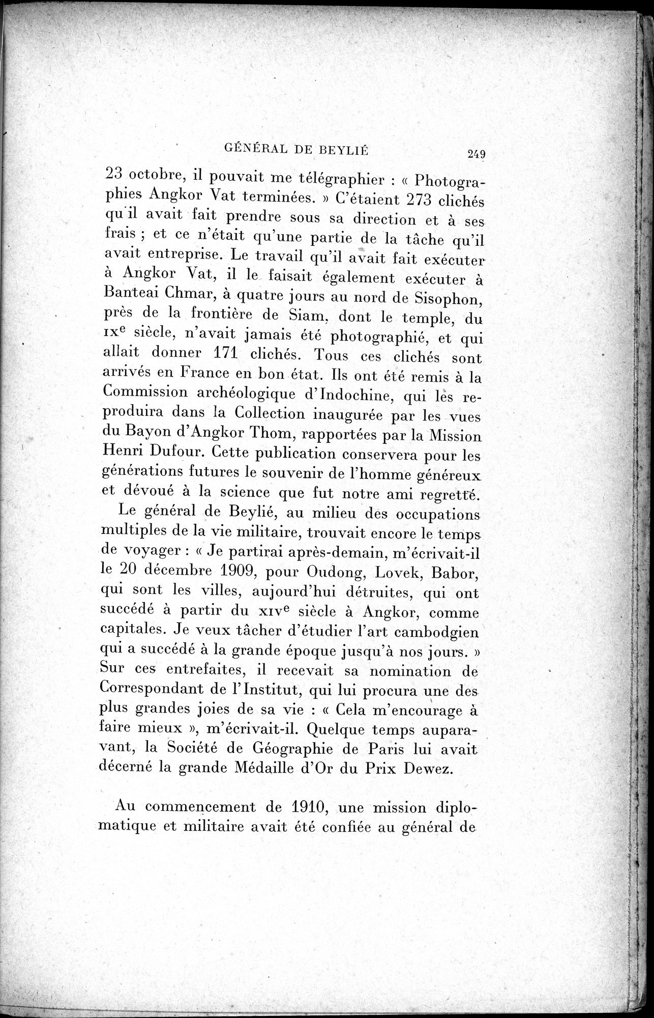 Mélanges d'Histoire et de Géographie Orientales : vol.2 / 257 ページ（白黒高解像度画像）