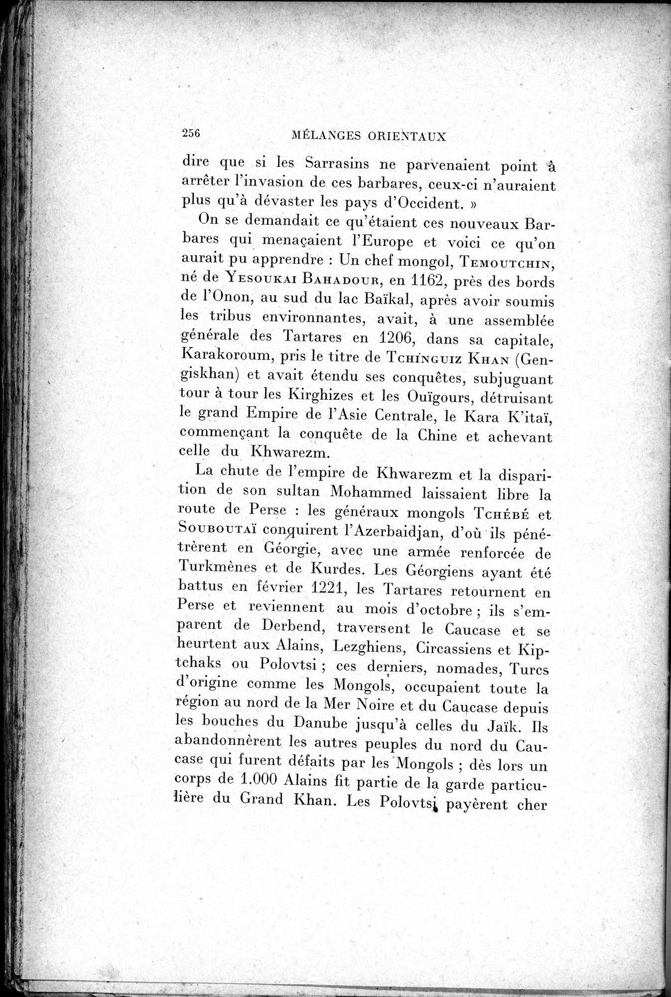 Mélanges d'Histoire et de Géographie Orientales : vol.2 / 264 ページ（白黒高解像度画像）