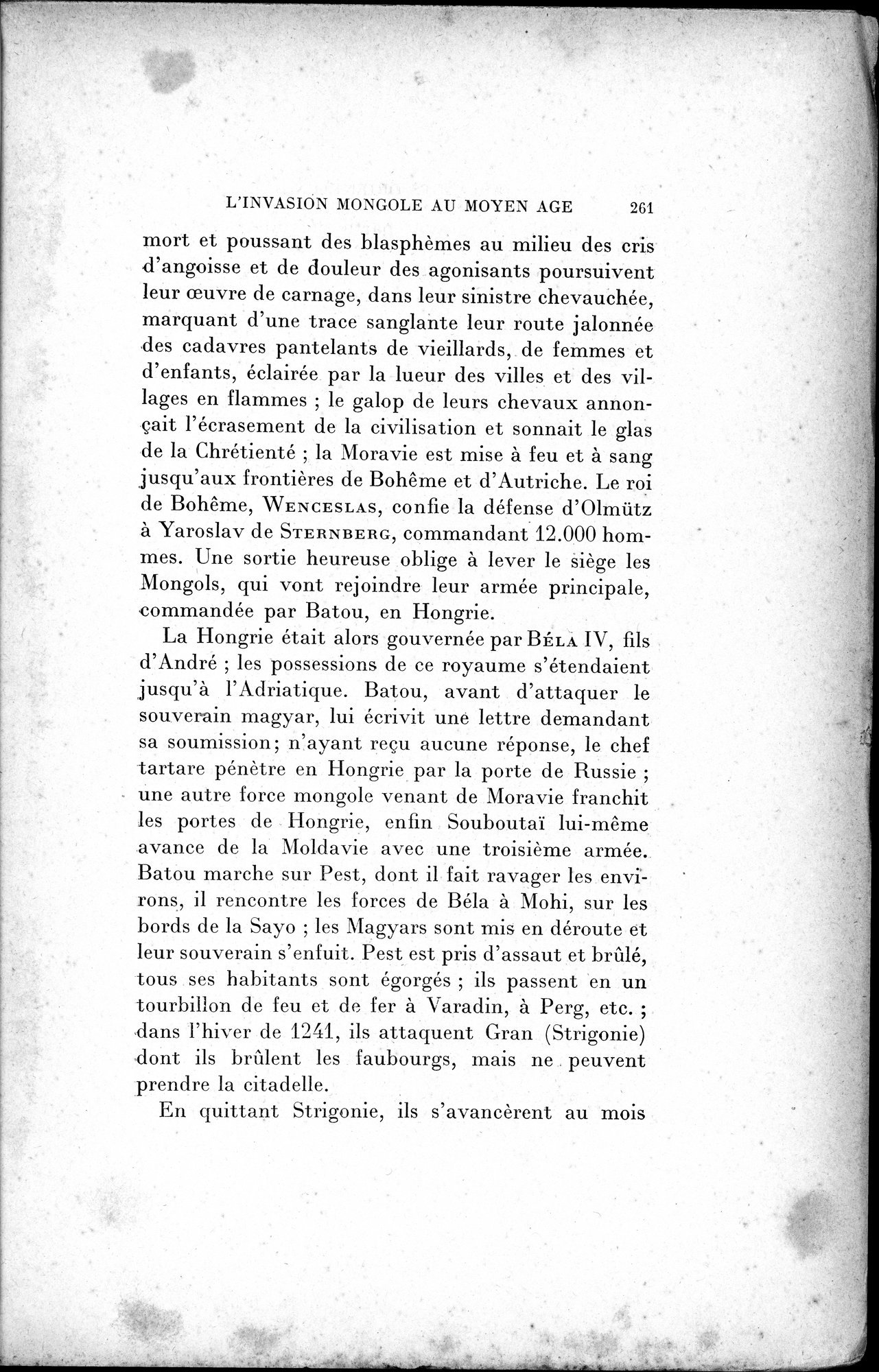 Mélanges d'Histoire et de Géographie Orientales : vol.2 / 269 ページ（白黒高解像度画像）