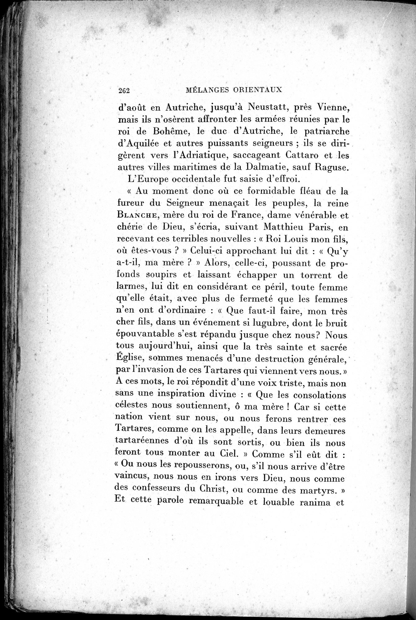 Mélanges d'Histoire et de Géographie Orientales : vol.2 / 270 ページ（白黒高解像度画像）