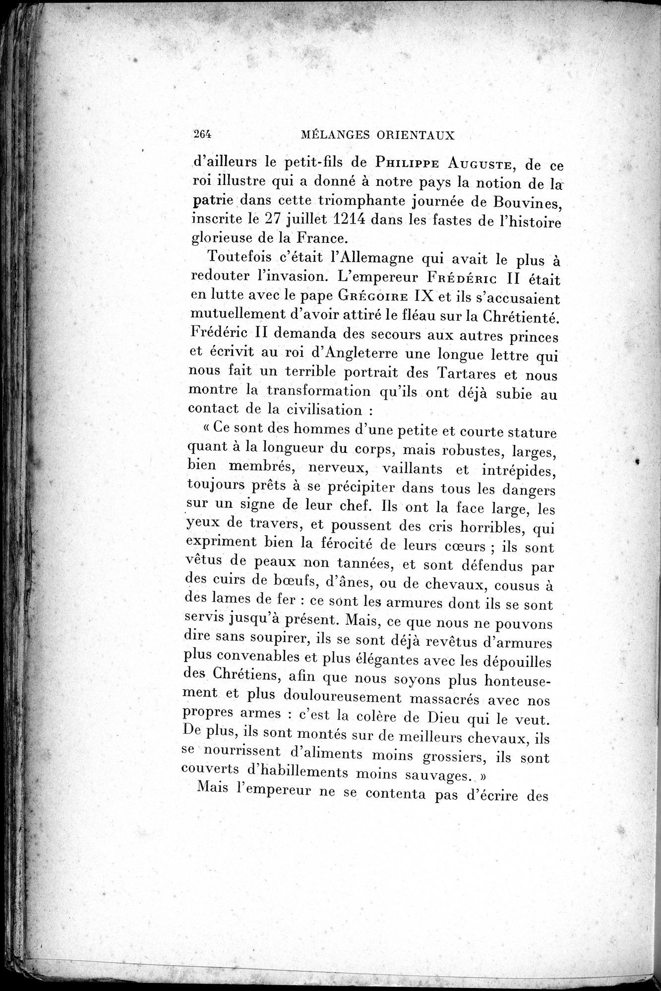 Mélanges d'Histoire et de Géographie Orientales : vol.2 / 272 ページ（白黒高解像度画像）