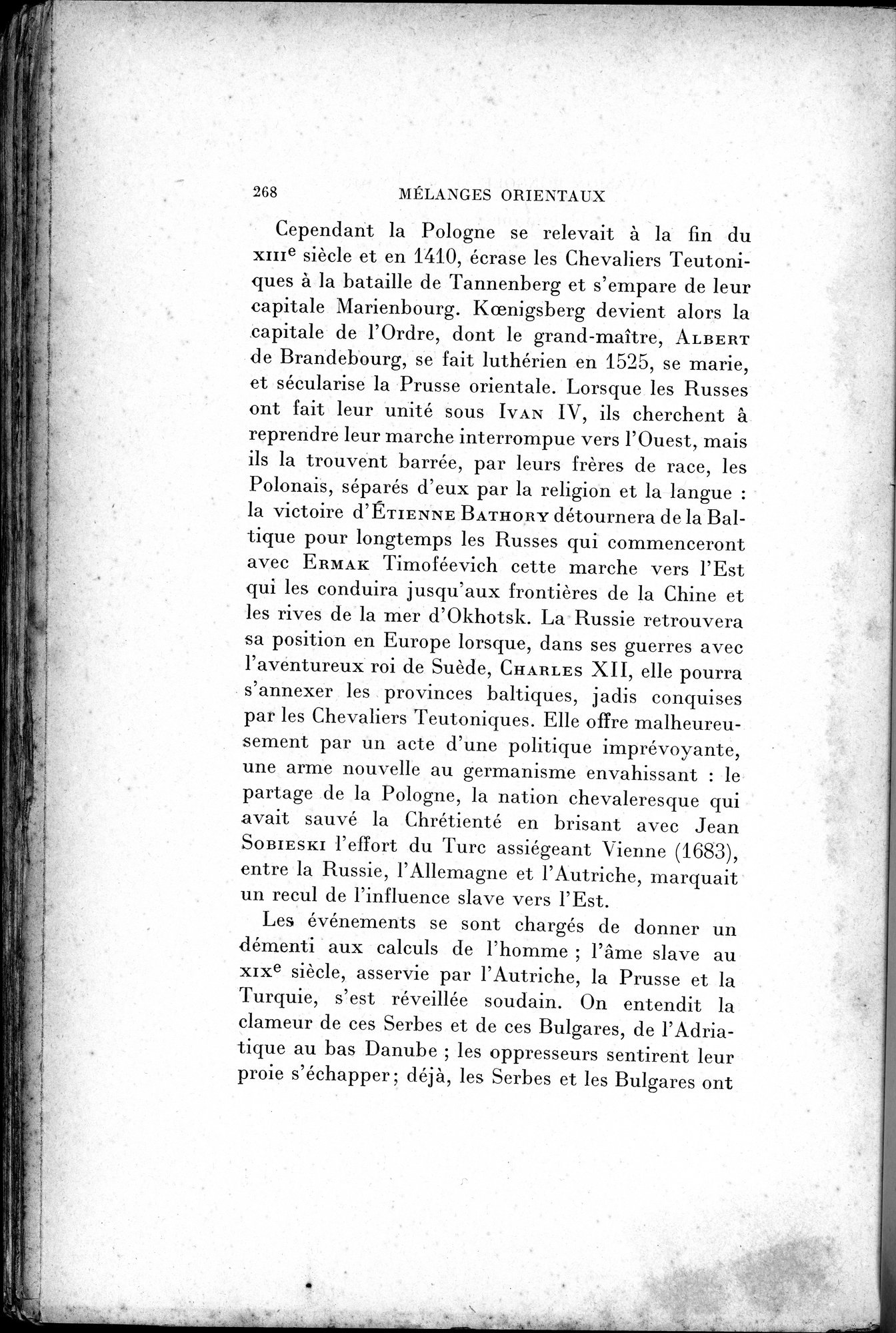 Mélanges d'Histoire et de Géographie Orientales : vol.2 / 276 ページ（白黒高解像度画像）