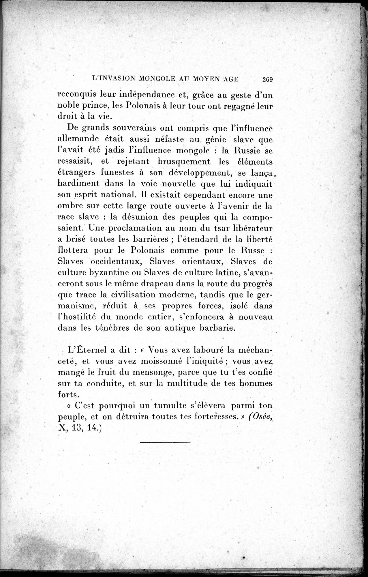 Mélanges d'Histoire et de Géographie Orientales : vol.2 / 277 ページ（白黒高解像度画像）
