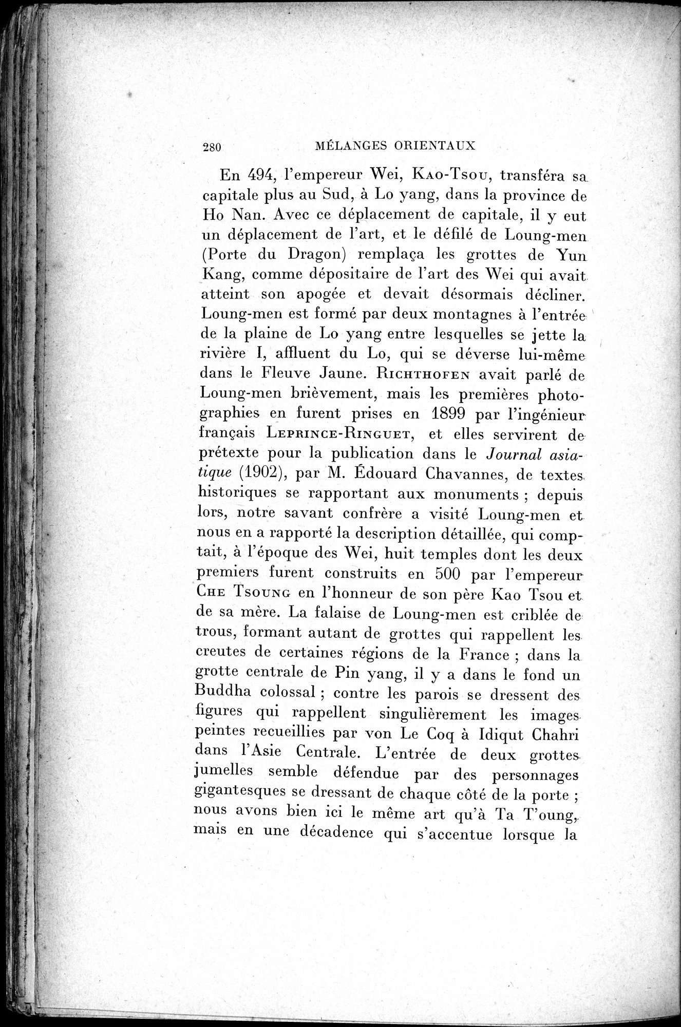 Mélanges d'Histoire et de Géographie Orientales : vol.2 / 288 ページ（白黒高解像度画像）