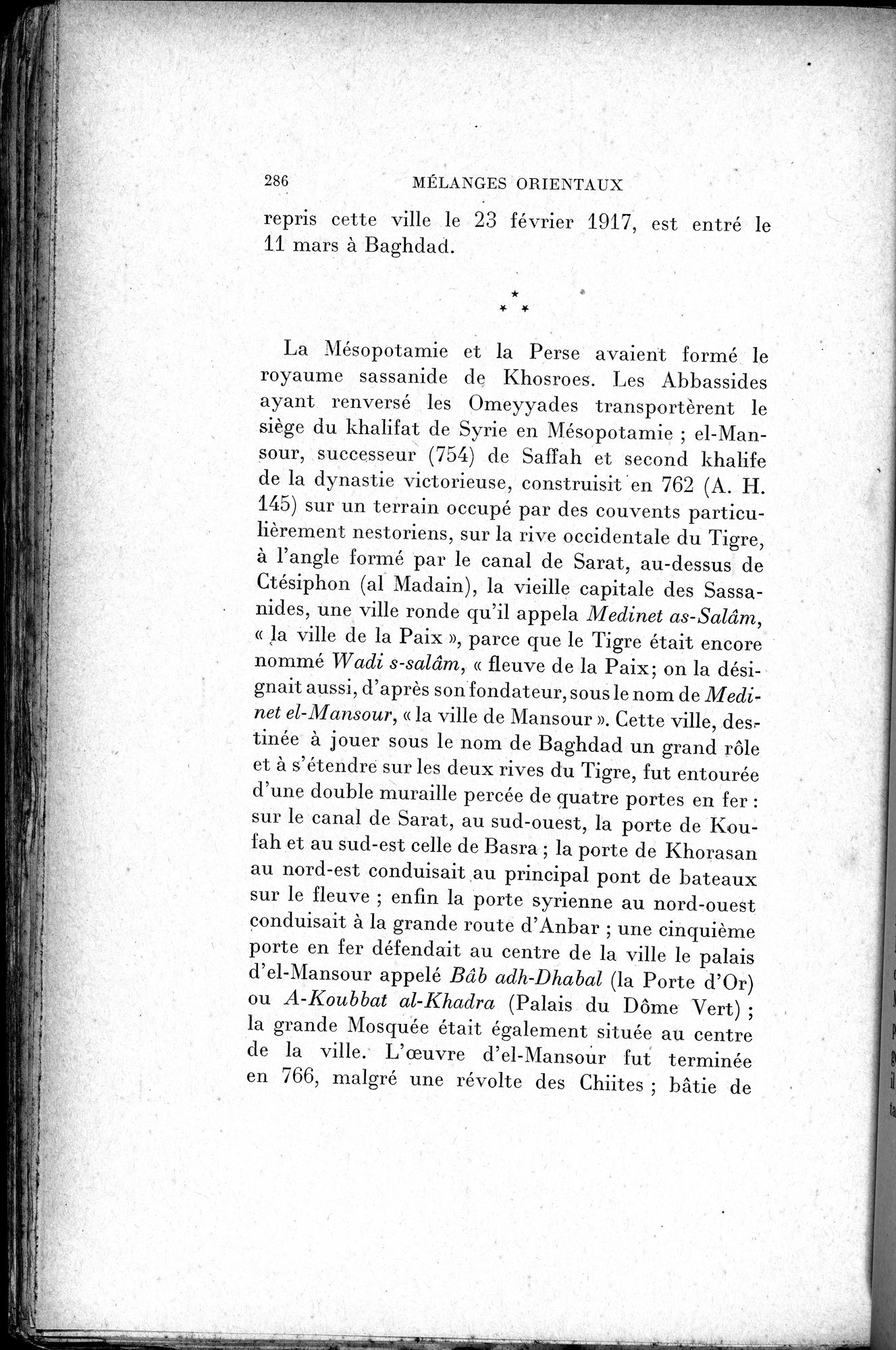 Mélanges d'Histoire et de Géographie Orientales : vol.2 / 294 ページ（白黒高解像度画像）