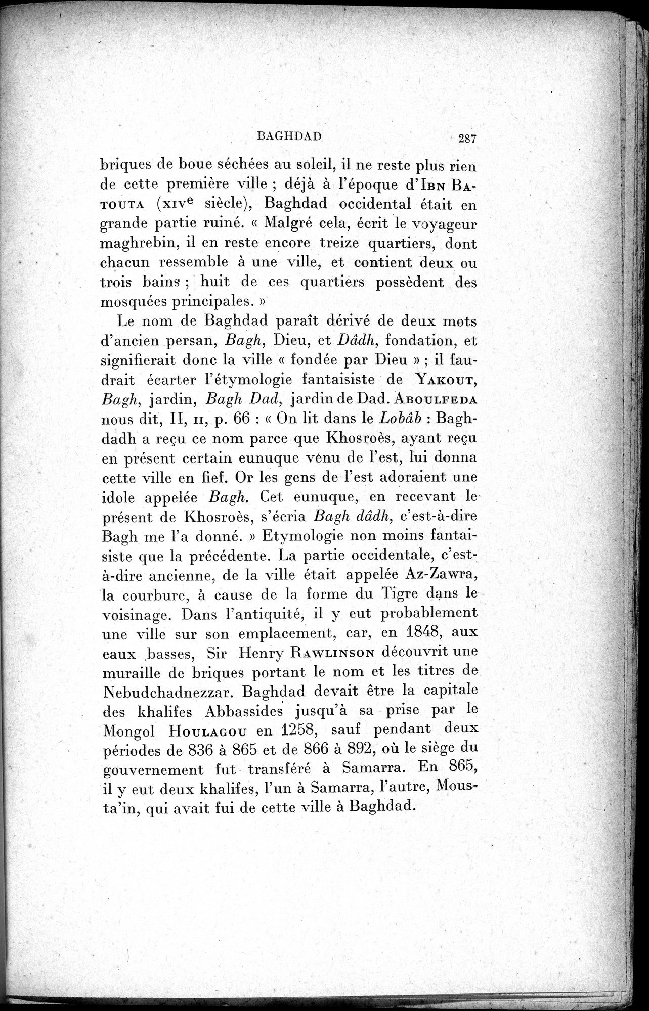 Mélanges d'Histoire et de Géographie Orientales : vol.2 / 295 ページ（白黒高解像度画像）