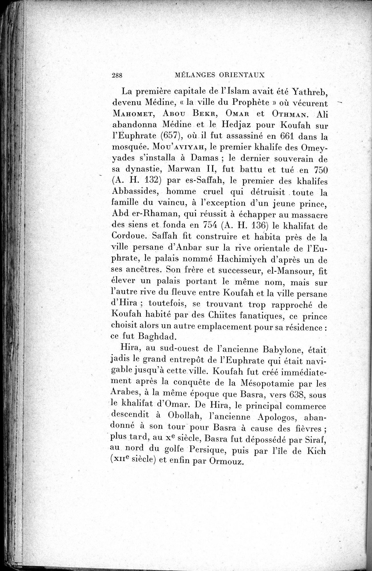 Mélanges d'Histoire et de Géographie Orientales : vol.2 / 296 ページ（白黒高解像度画像）