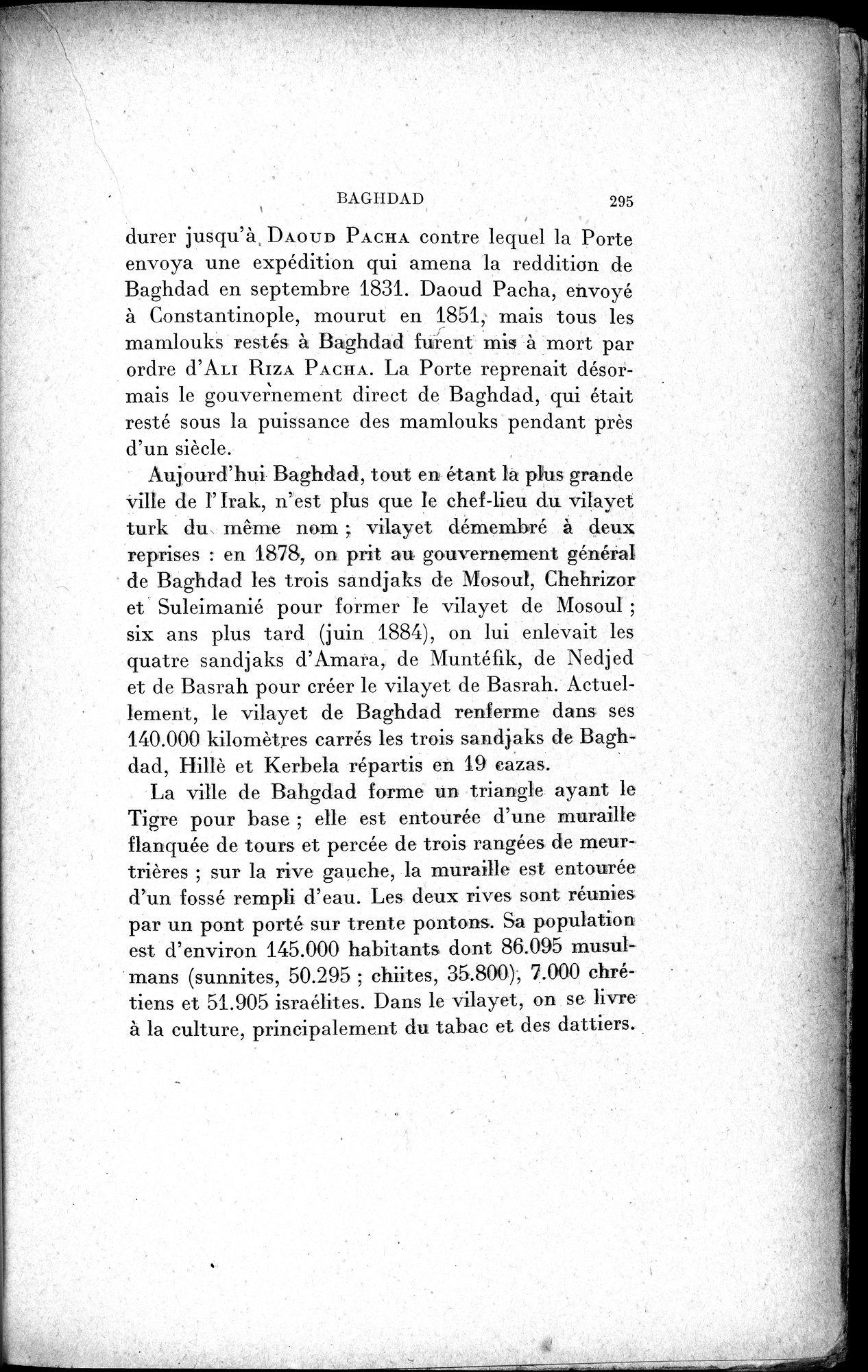 Mélanges d'Histoire et de Géographie Orientales : vol.2 / 303 ページ（白黒高解像度画像）