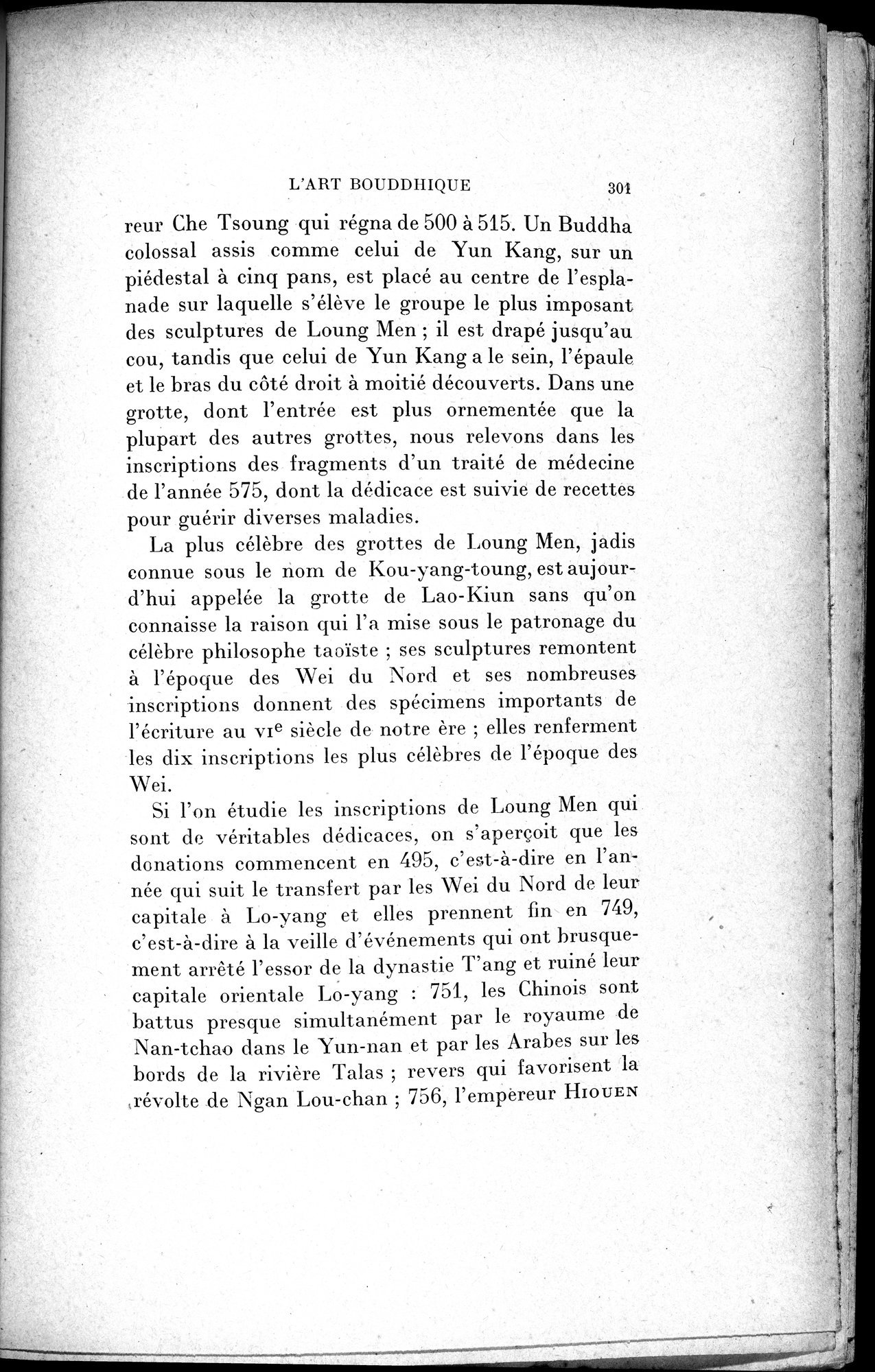 Mélanges d'Histoire et de Géographie Orientales : vol.2 / 309 ページ（白黒高解像度画像）