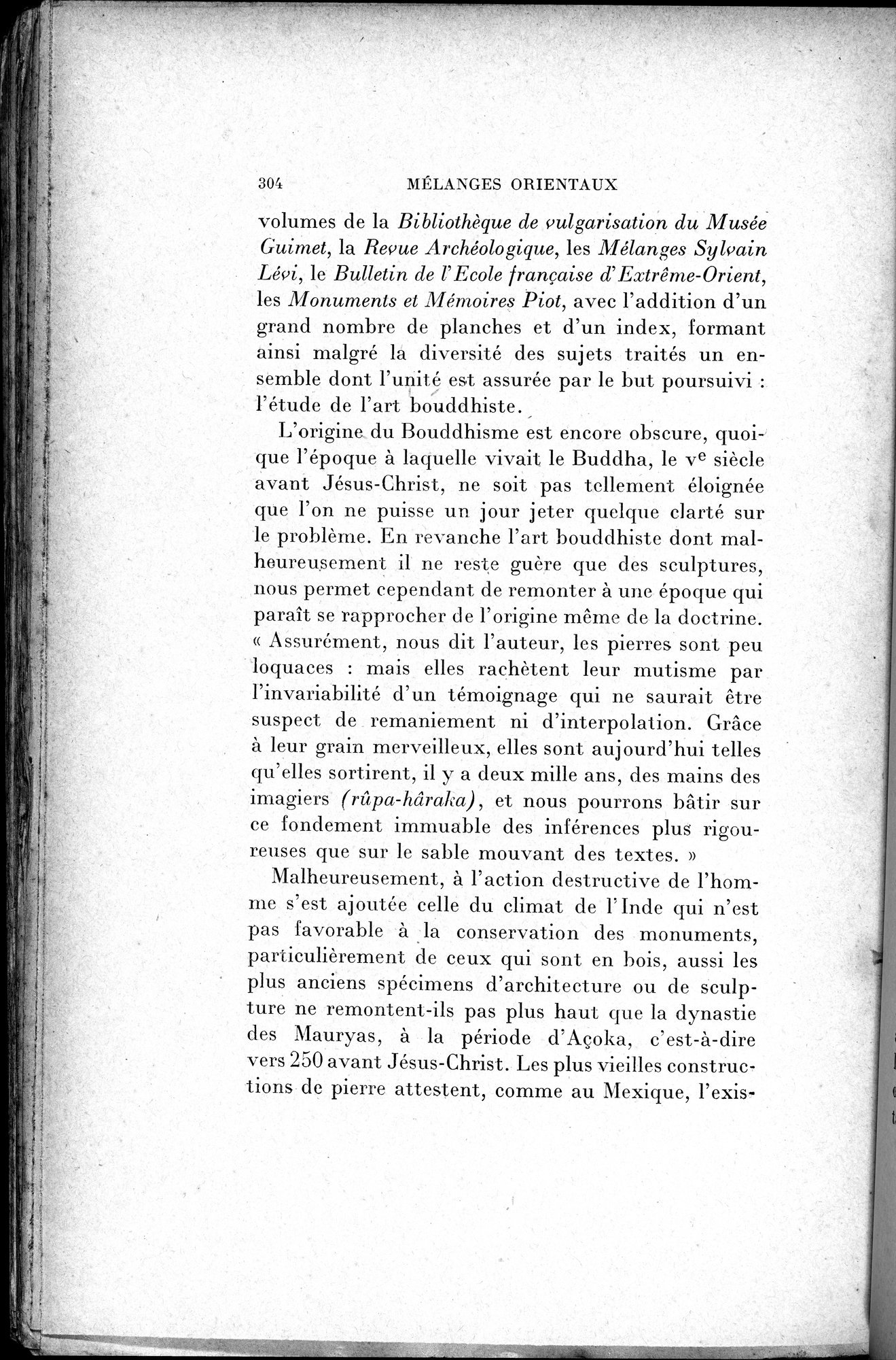 Mélanges d'Histoire et de Géographie Orientales : vol.2 / 312 ページ（白黒高解像度画像）