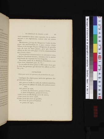 Mélanges d'Histoire et de Géographie Orientales : vol.3 : Page 281