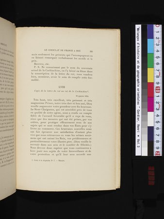 Mélanges d'Histoire et de Géographie Orientales : vol.3 : Page 343