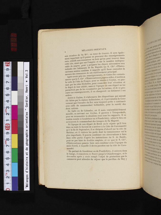 Mélanges d'Histoire et de Géographie Orientales : vol.3 / 12 ページ（カラー画像）