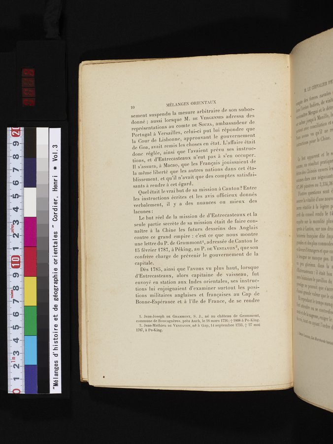Mélanges d'Histoire et de Géographie Orientales : vol.3 / 18 ページ（カラー画像）