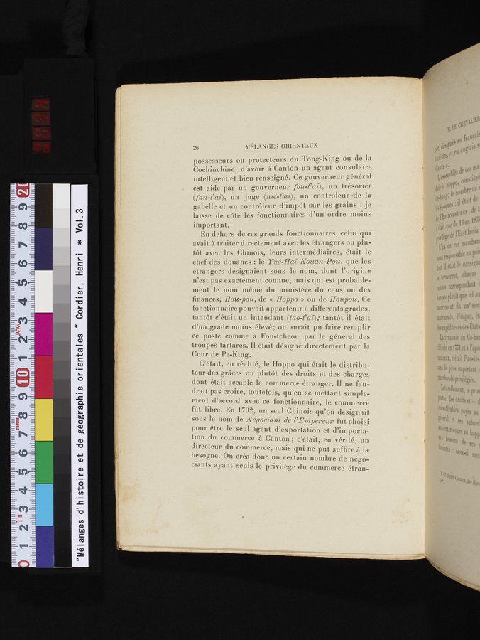 Mélanges d'Histoire et de Géographie Orientales : vol.3 / 34 ページ（カラー画像）