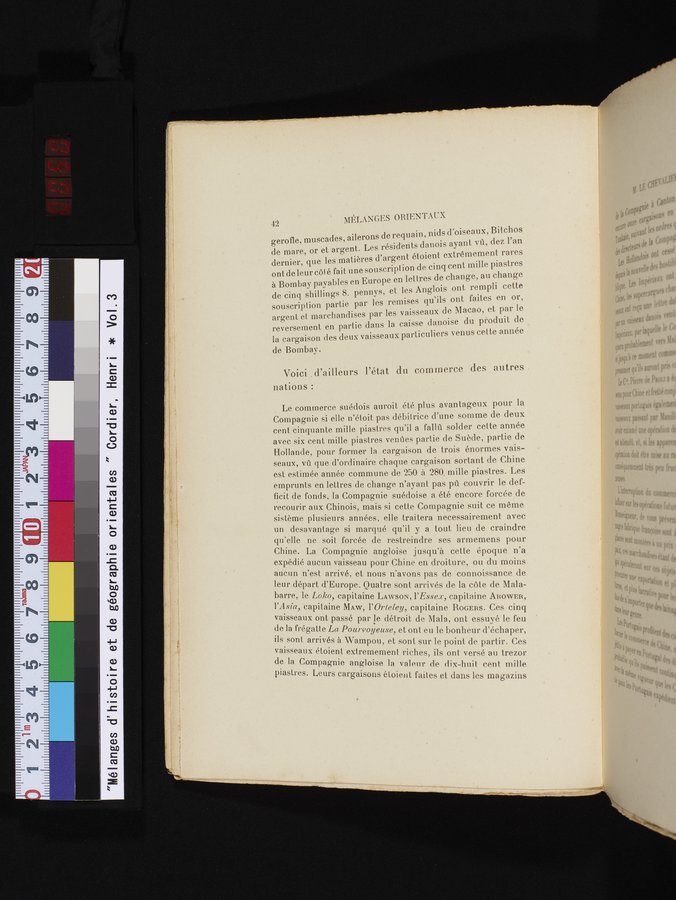 Mélanges d'Histoire et de Géographie Orientales : vol.3 / 50 ページ（カラー画像）