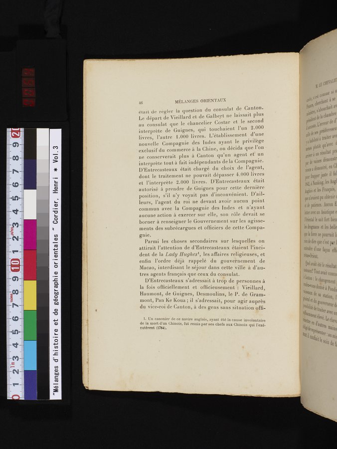 Mélanges d'Histoire et de Géographie Orientales : vol.3 / 54 ページ（カラー画像）
