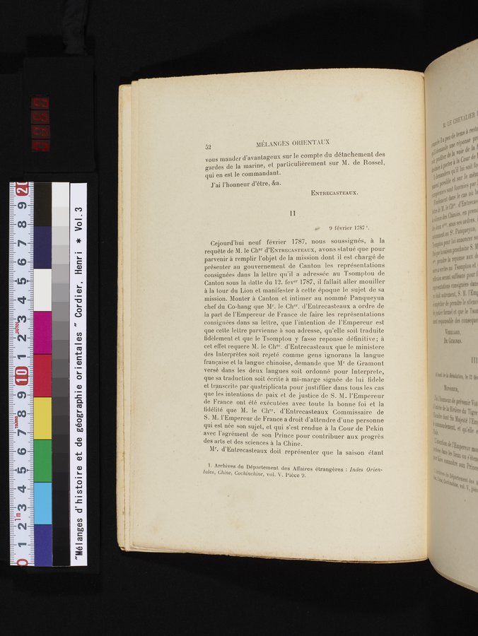 Mélanges d'Histoire et de Géographie Orientales : vol.3 / 60 ページ（カラー画像）