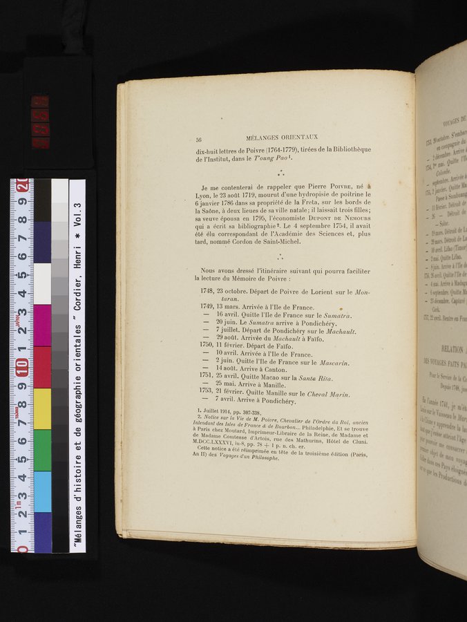 Mélanges d'Histoire et de Géographie Orientales : vol.3 / 64 ページ（カラー画像）