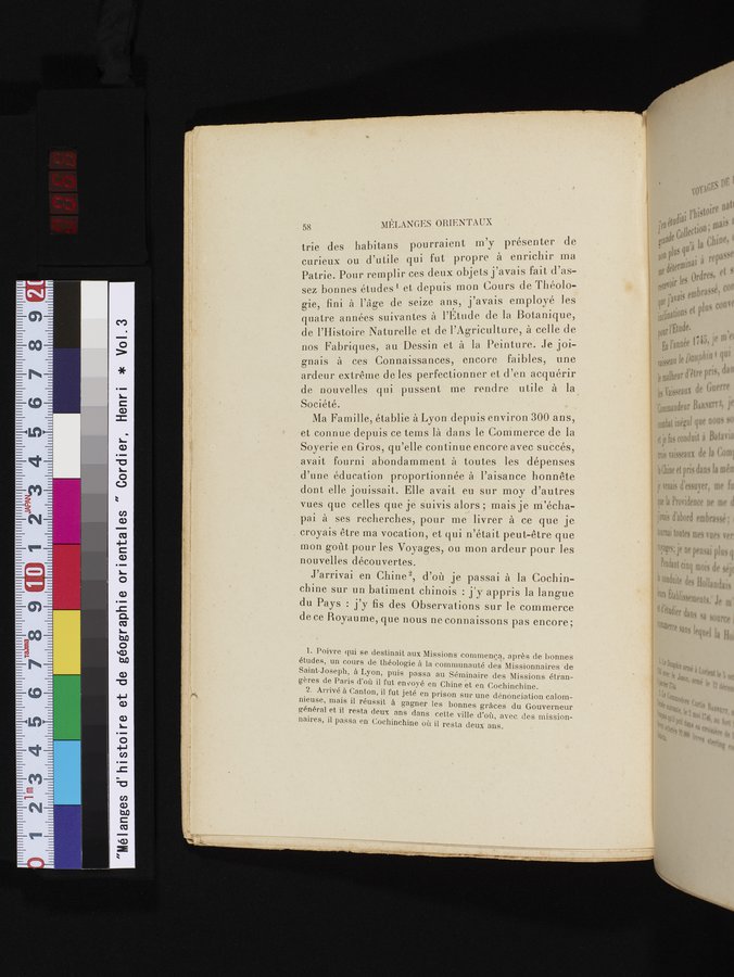 Mélanges d'Histoire et de Géographie Orientales : vol.3 / 66 ページ（カラー画像）