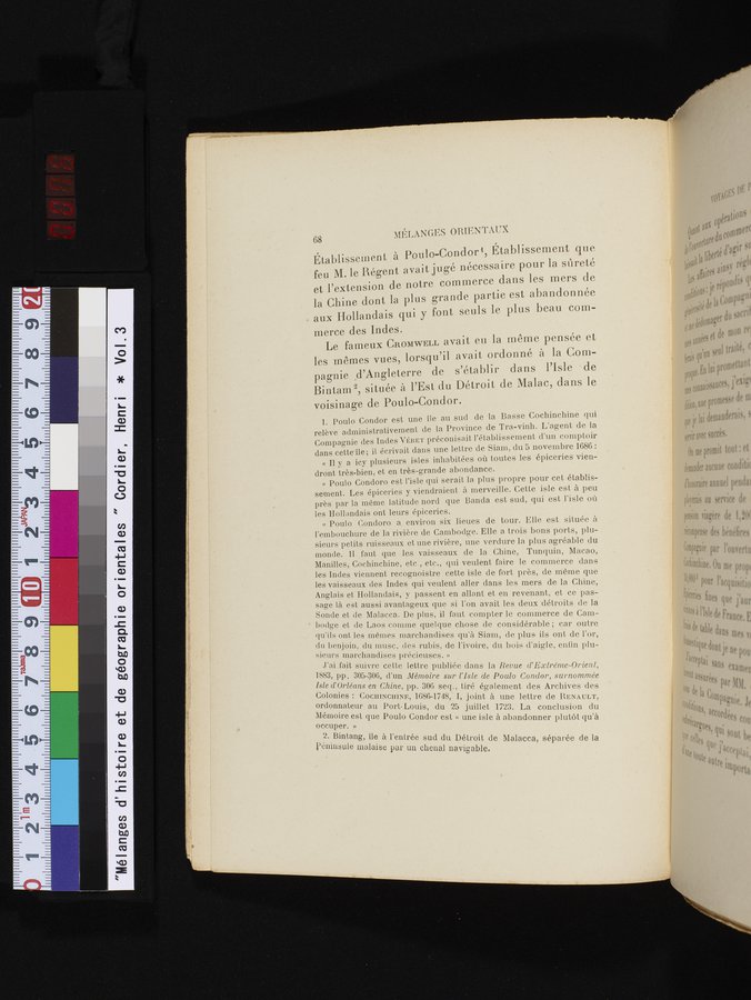 Mélanges d'Histoire et de Géographie Orientales : vol.3 / 76 ページ（カラー画像）