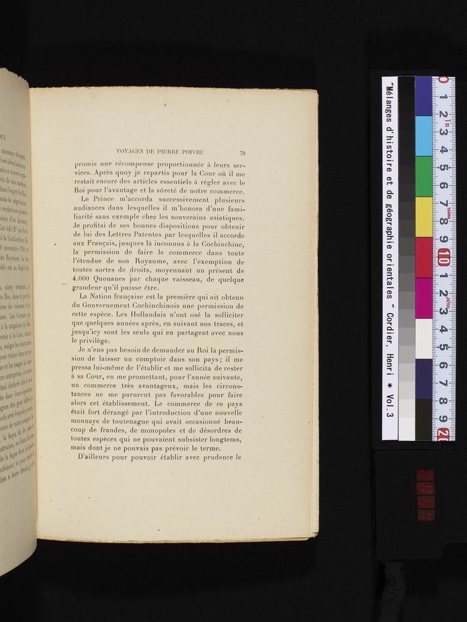 Mélanges d'Histoire et de Géographie Orientales : vol.3 / 87 ページ（カラー画像）