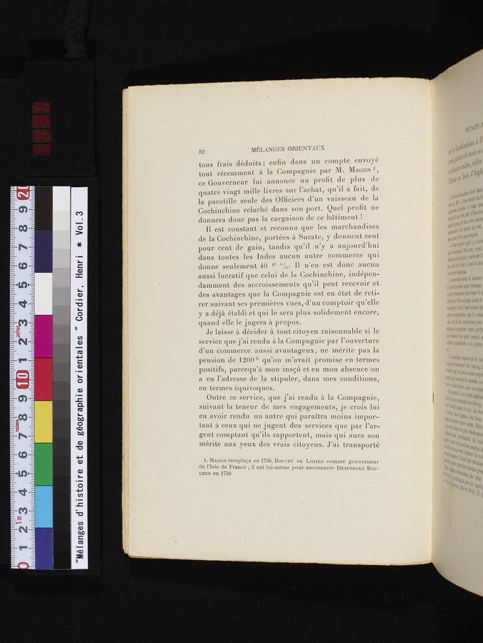 Mélanges d'Histoire et de Géographie Orientales : vol.3 / 90 ページ（カラー画像）